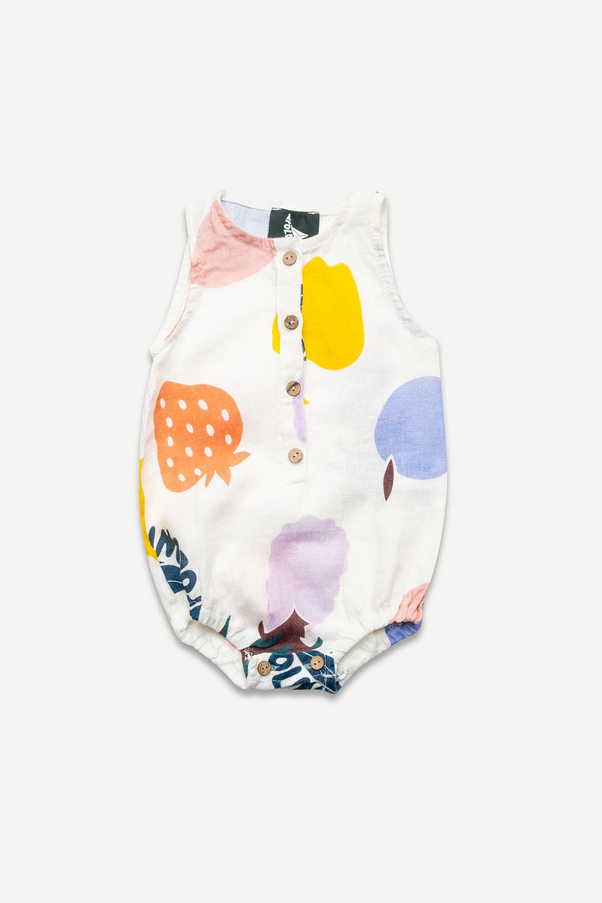 Fruit Salad Bebé Tank Onesie Lino