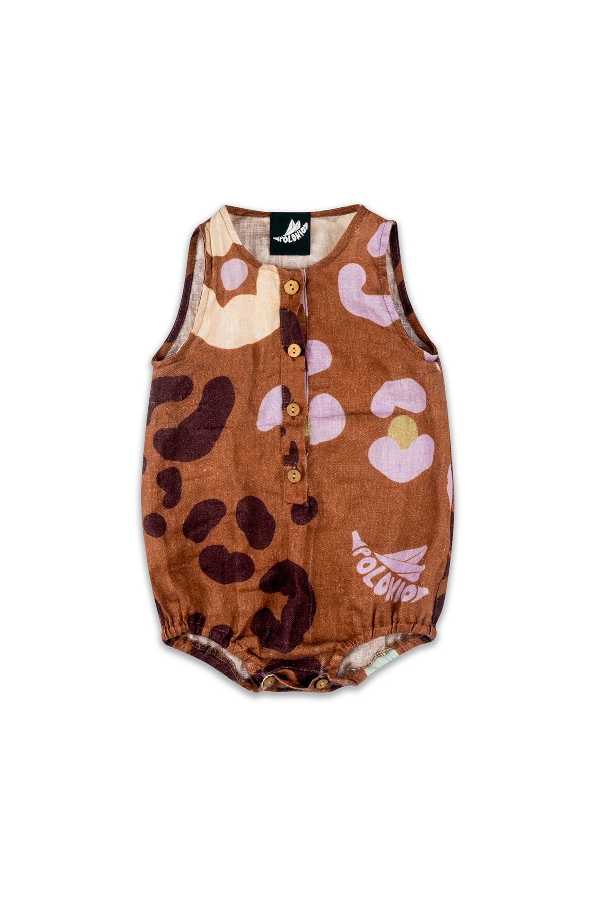 Spotted Bebé Tank Onesie Lino