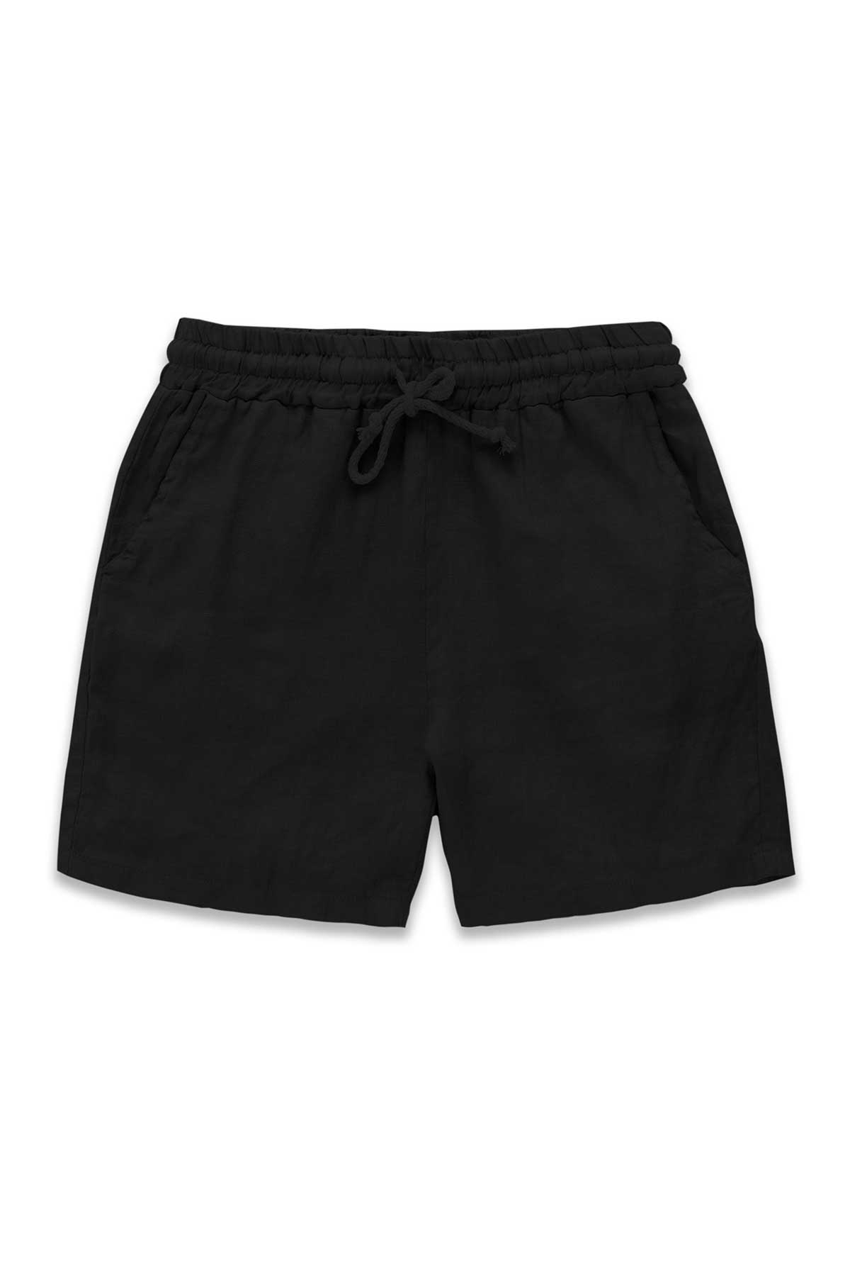 Negro Short de Lino