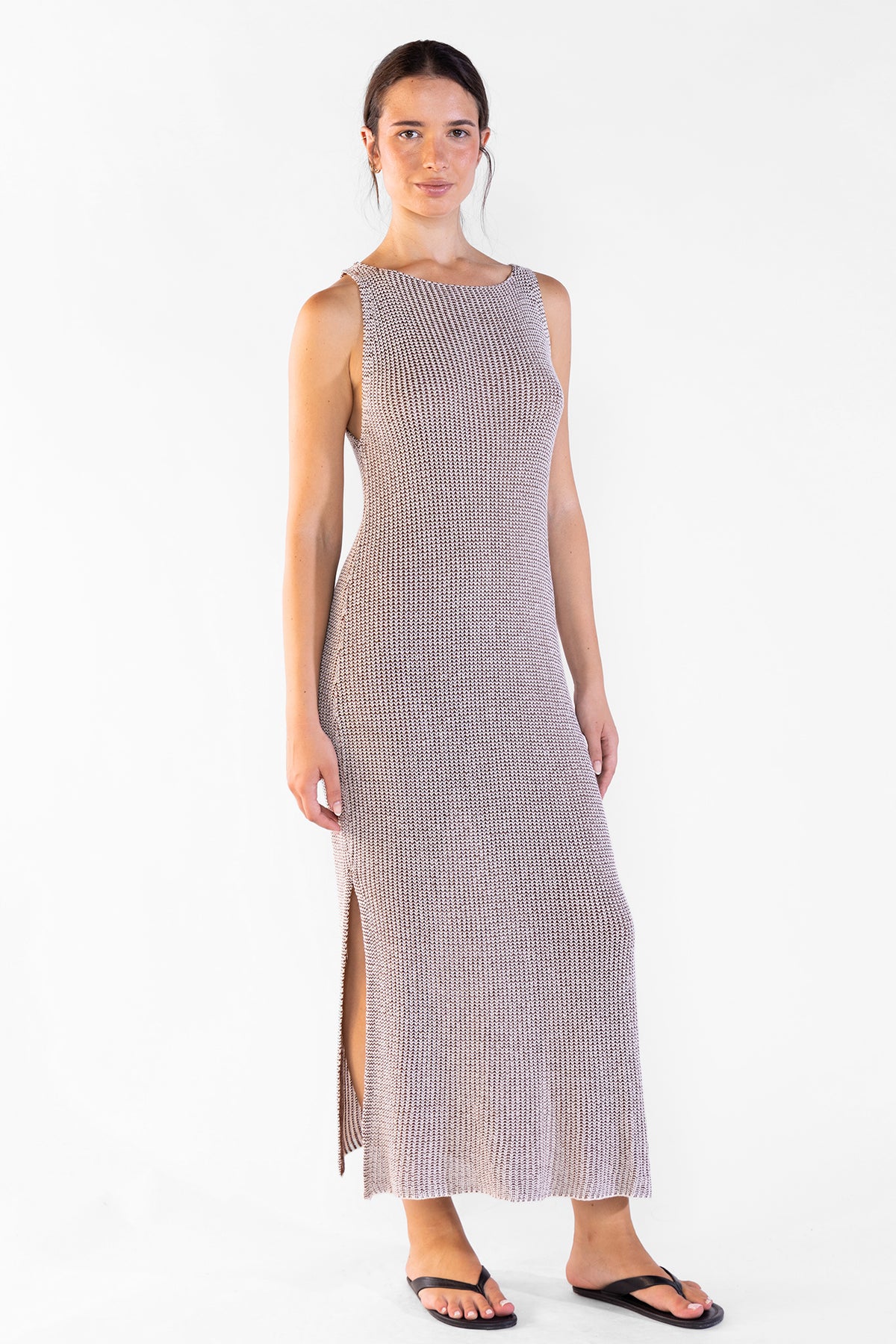 Vestido Eli Tejido Gold Sweaters Polonio UY