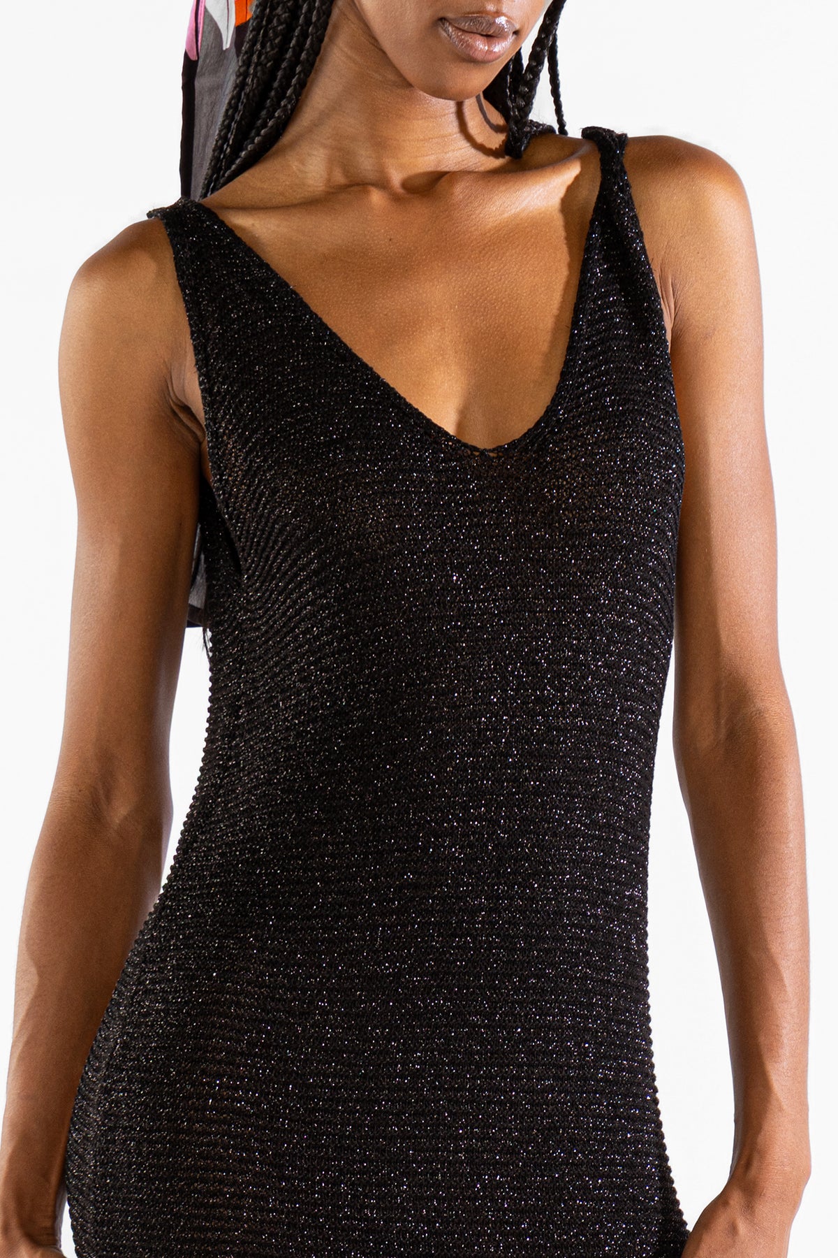 Vestido Fringes Black Vestidos y Monos Polonio UY