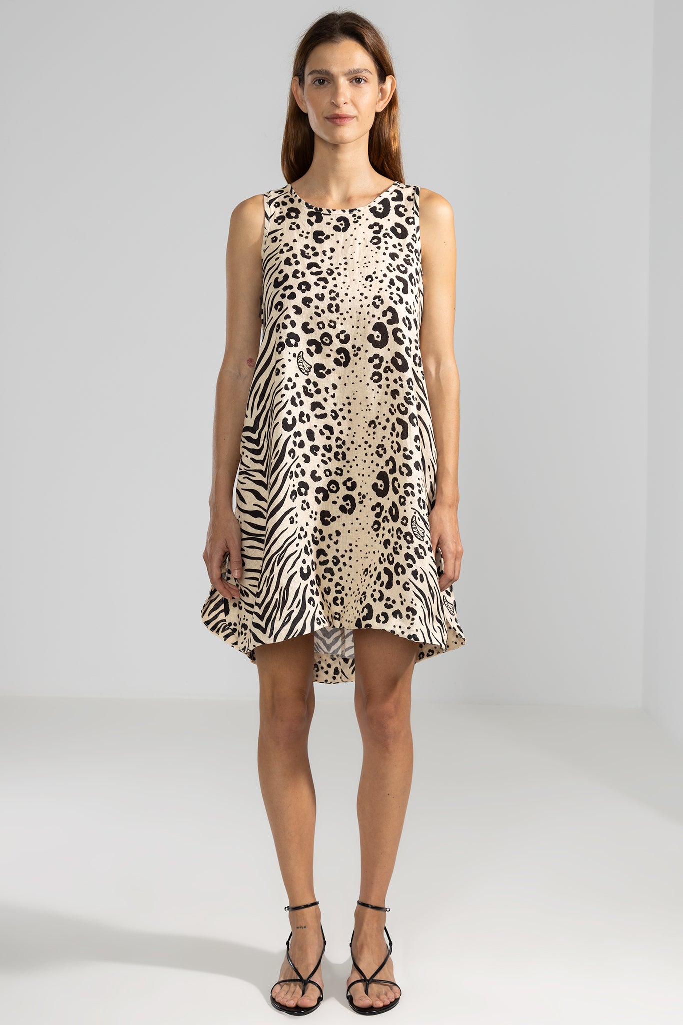 Vestido Tiger Lara Feline Crema
