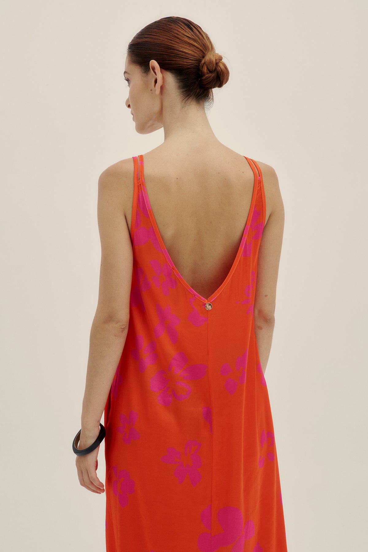Vestido Nat Blossom Rojo