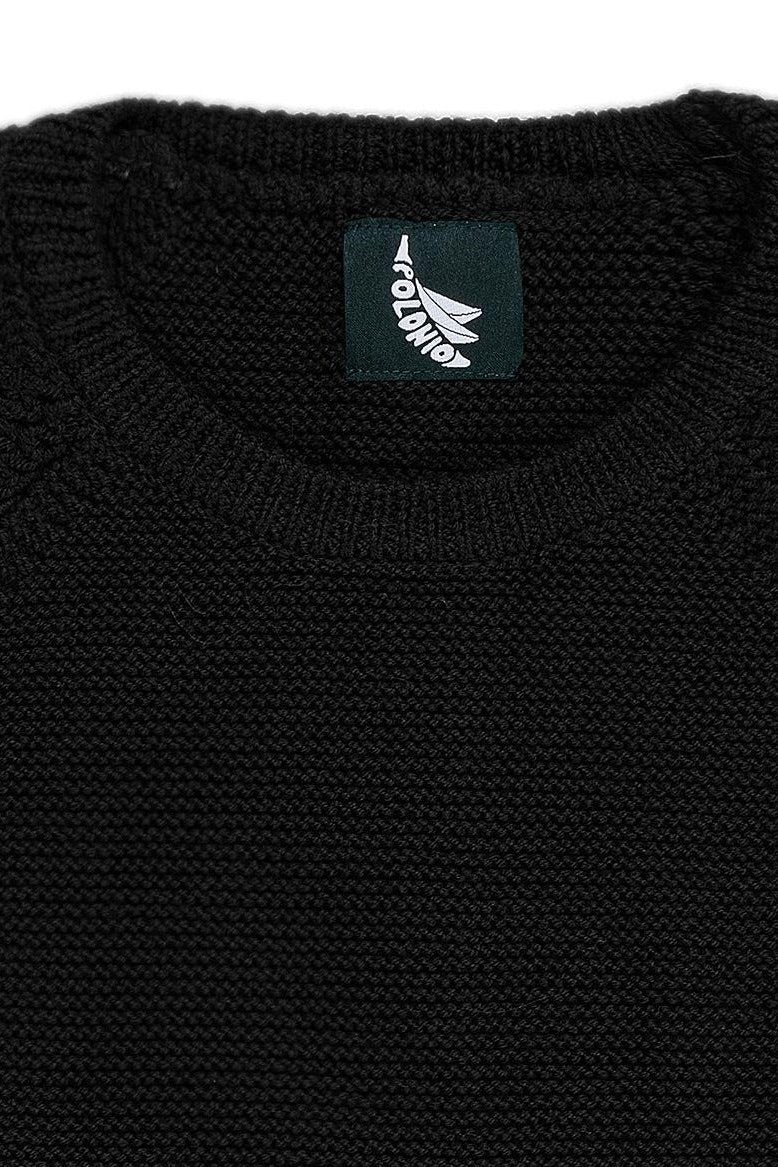 Negro Sweater Merino Crew