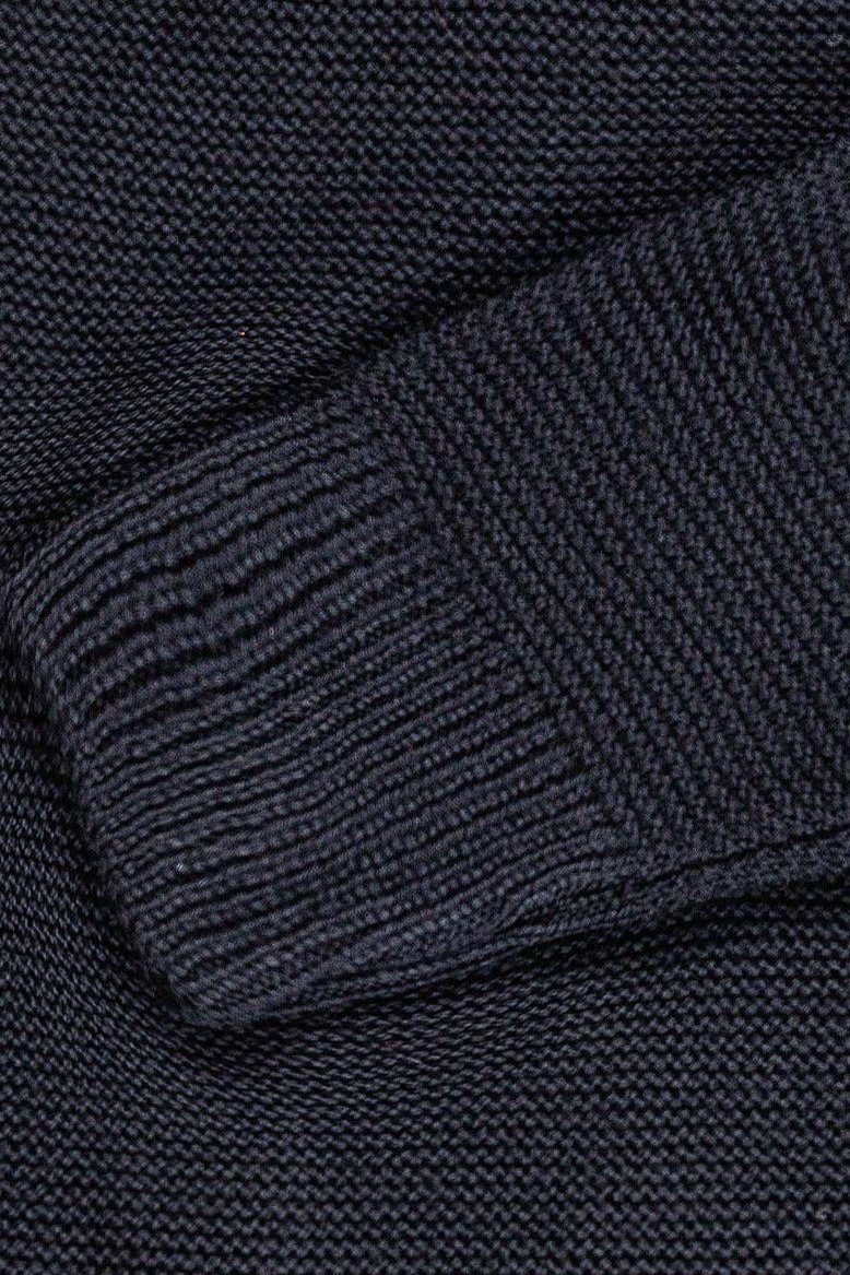 Navy Sweater Merino Crew