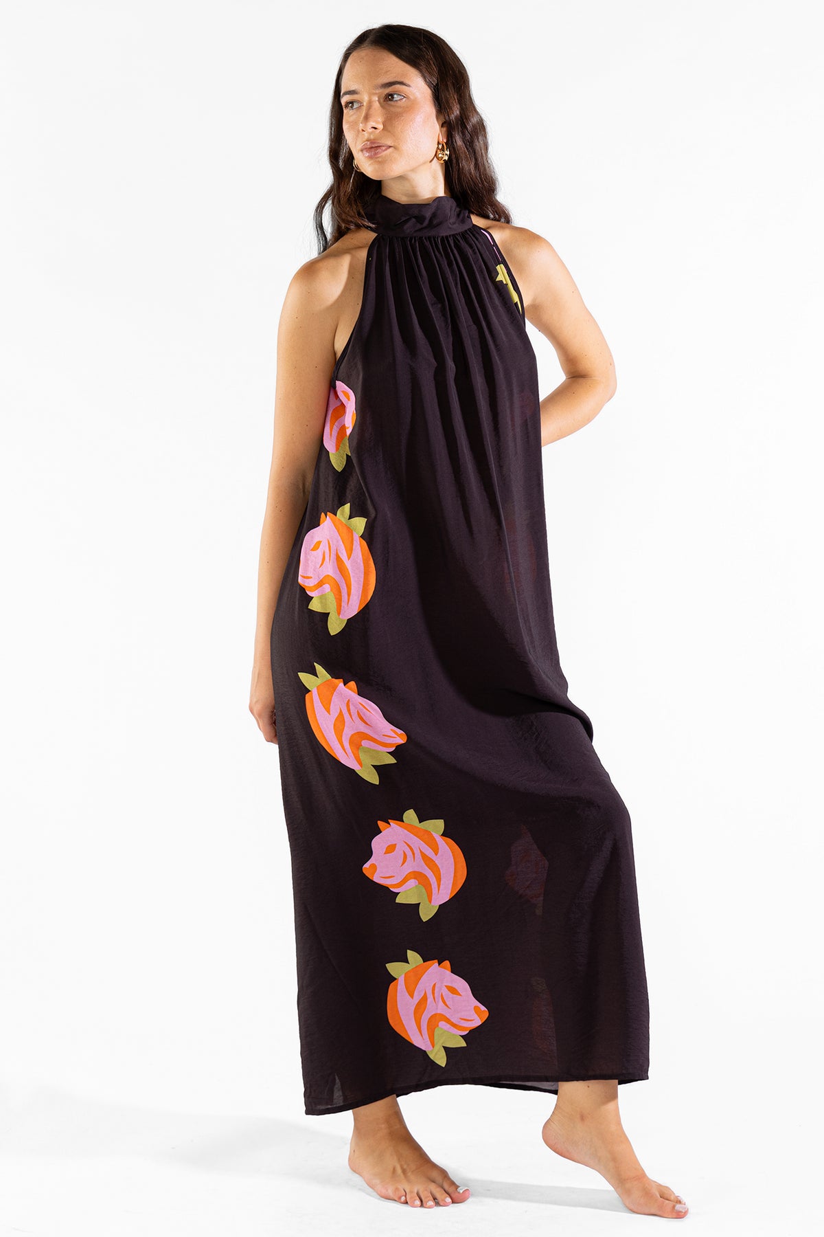 Vestido Halter Michu Bengals