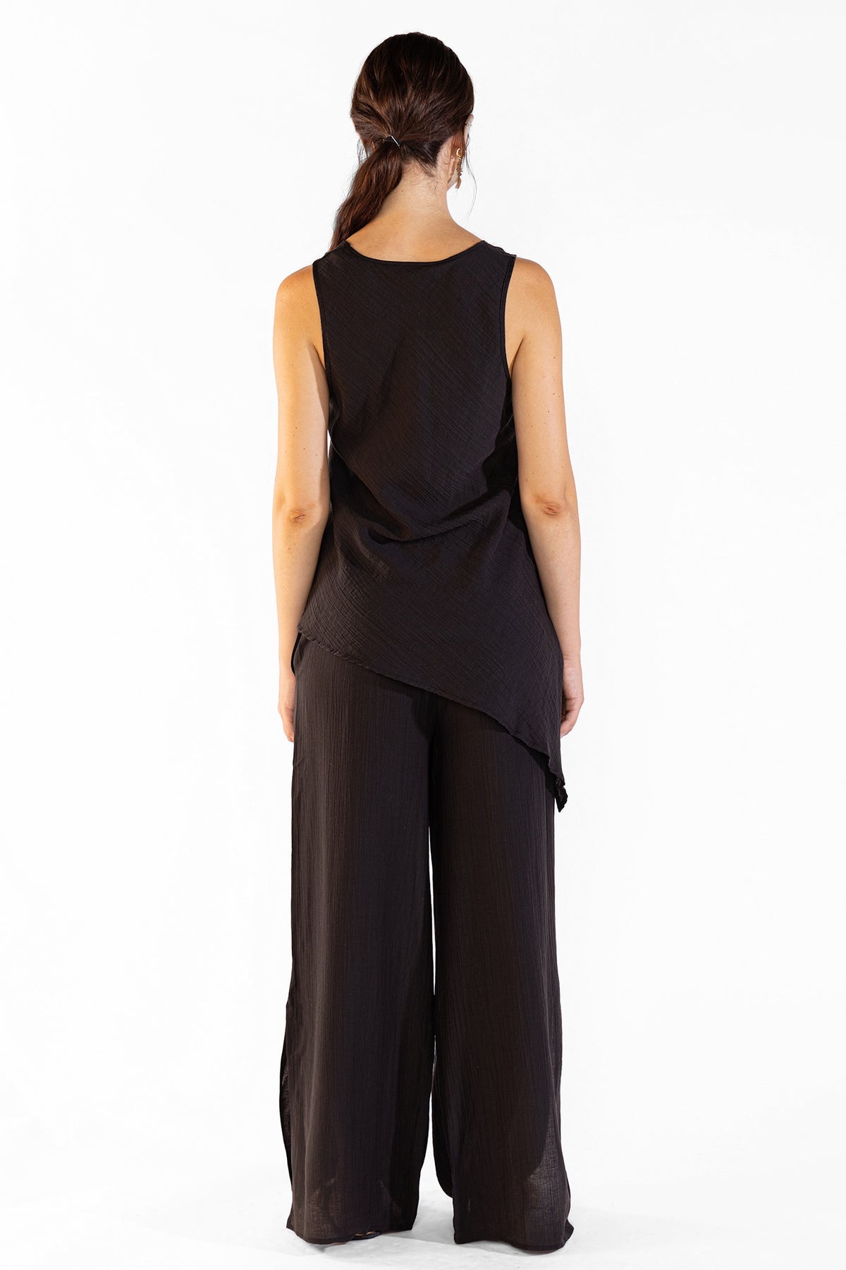 Pantalón Mila Black Pantalon Polonio UY