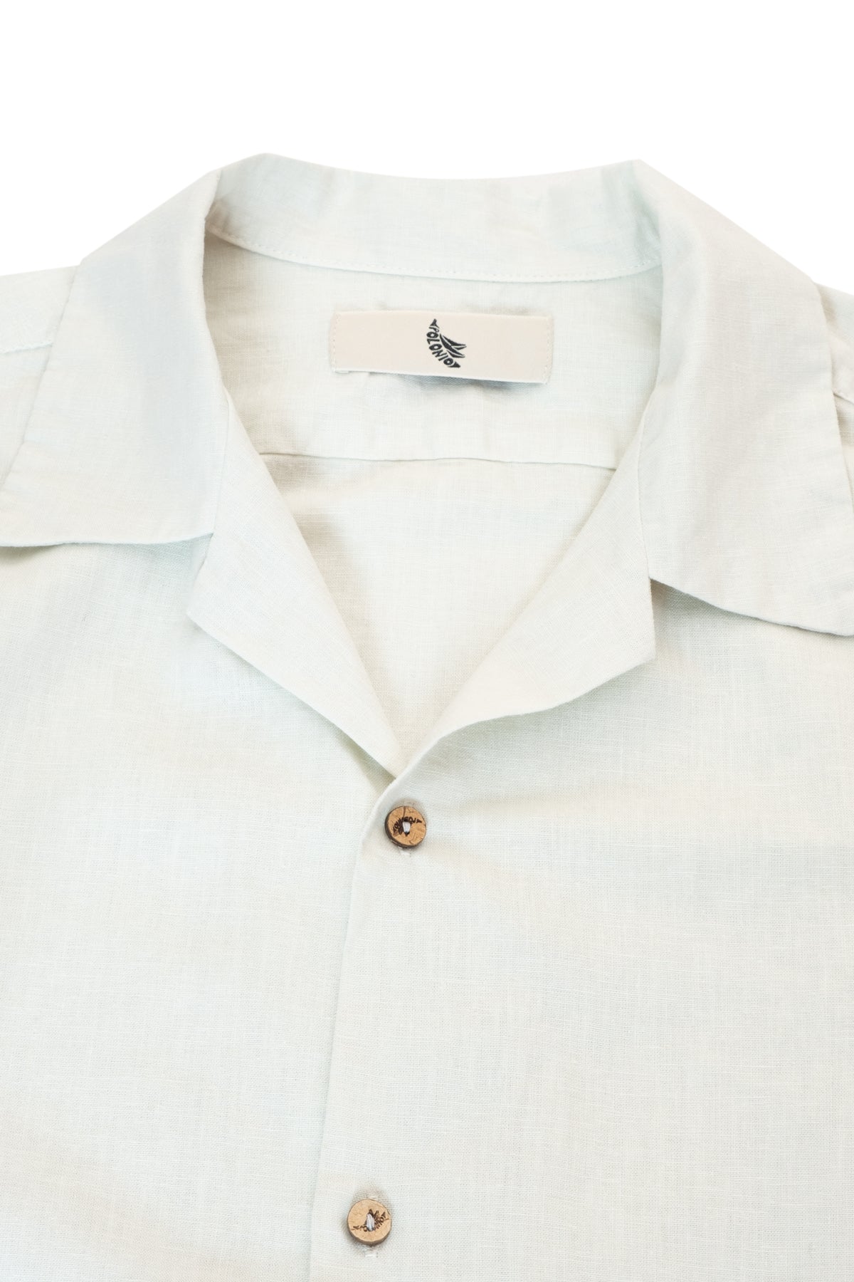 Camisa Camp Collar Boxy Oyster - Polonio Uruguay