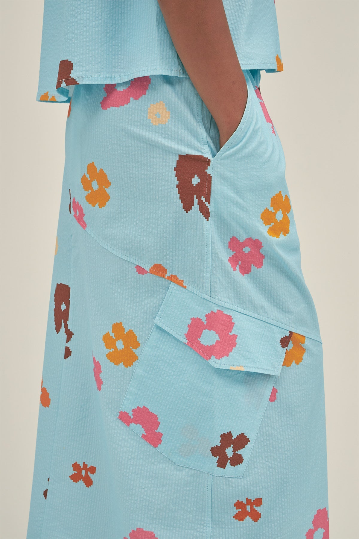 Falda Amelie Poppy Sky - Polonio Uruguay