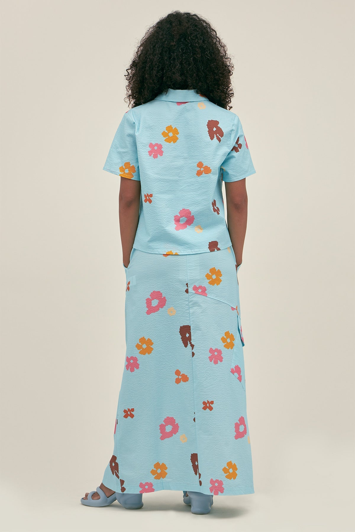 Falda Amelie Poppy Sky - Polonio Uruguay