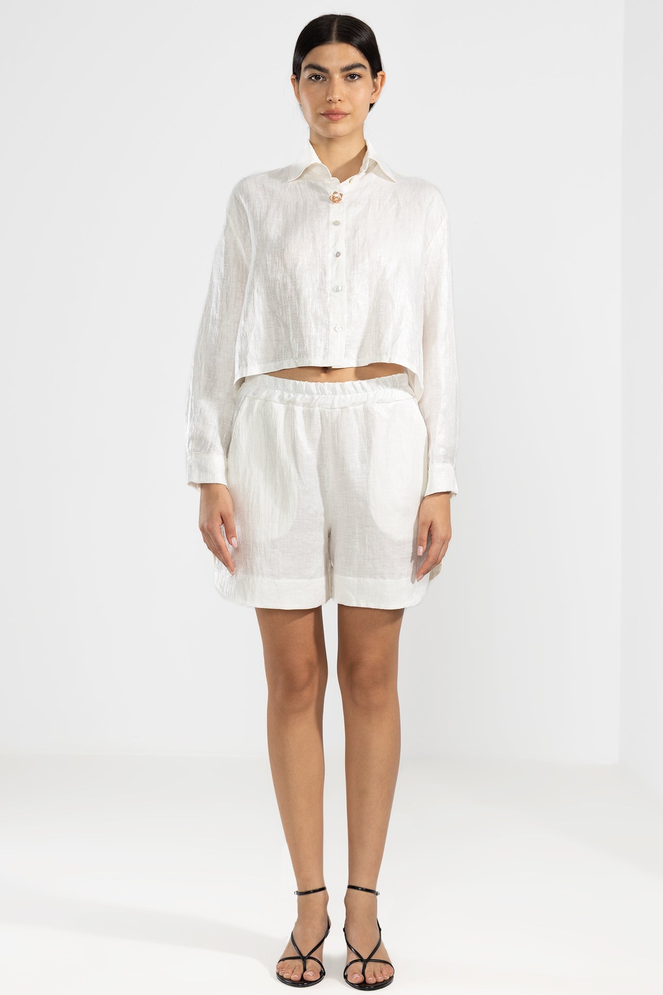 Lara Shirt Blanco - Polonio Uruguay