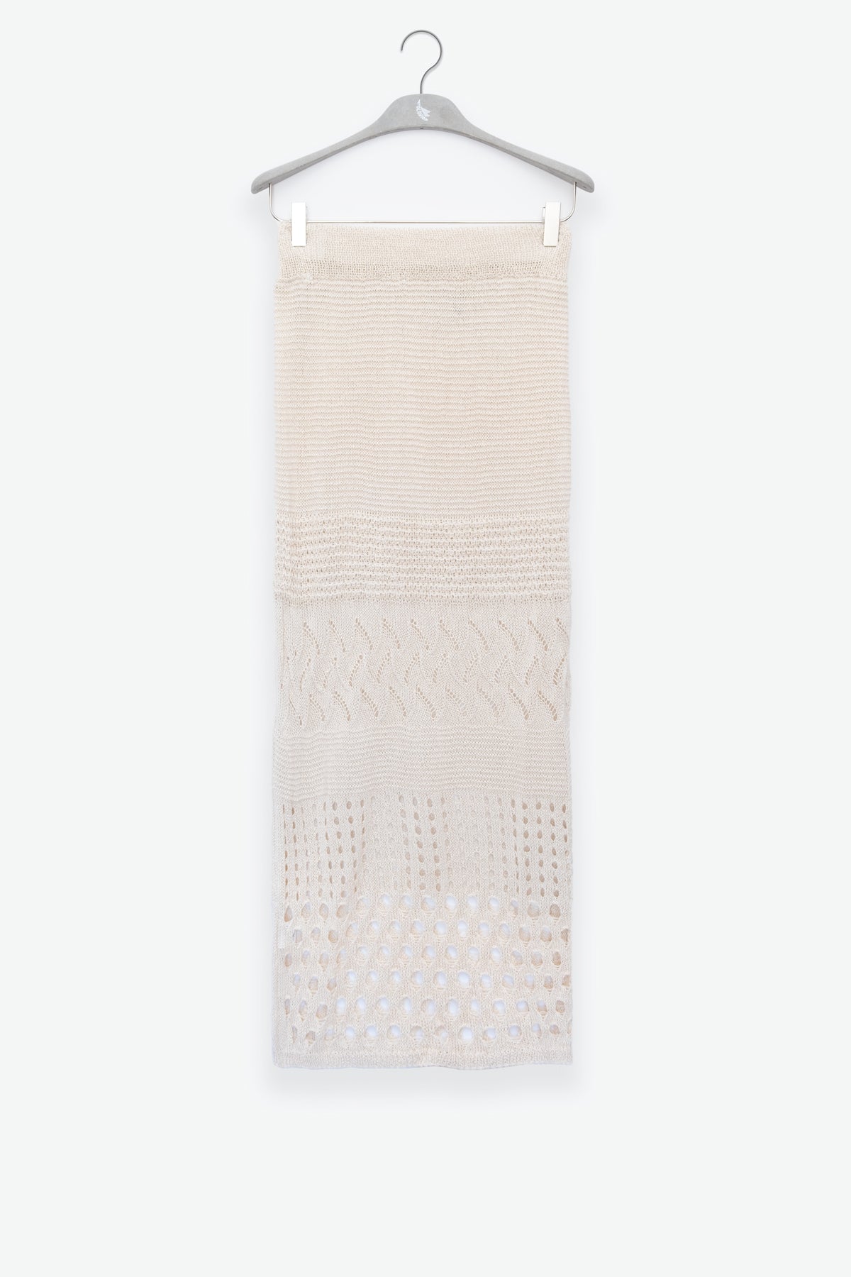 Lu Skirt Cream - Polonio Uruguay