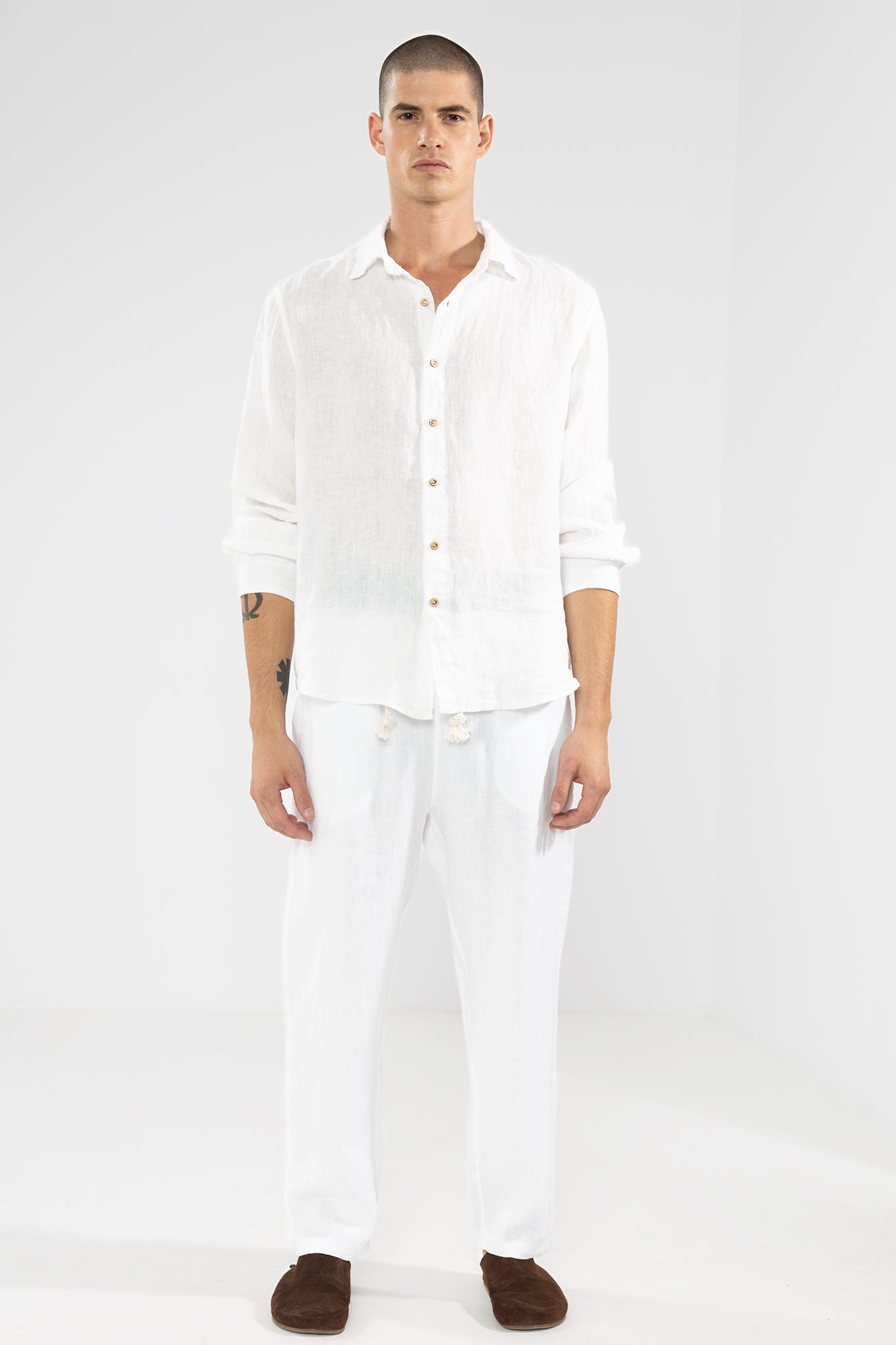 Pantalón De Lino Premium Casapueblo - Polonio Uruguay