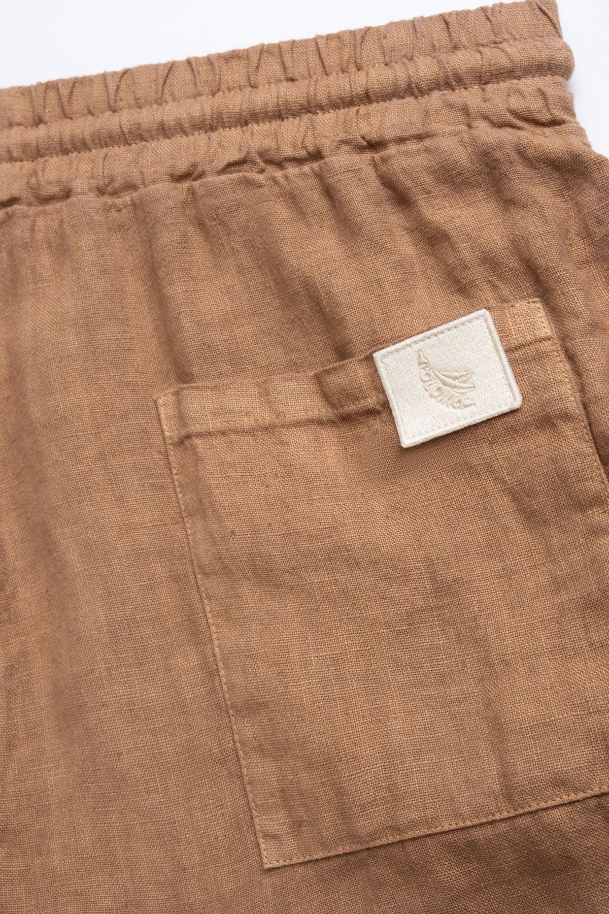 Pantalón De Lino Premium Tabaco - Polonio Uruguay