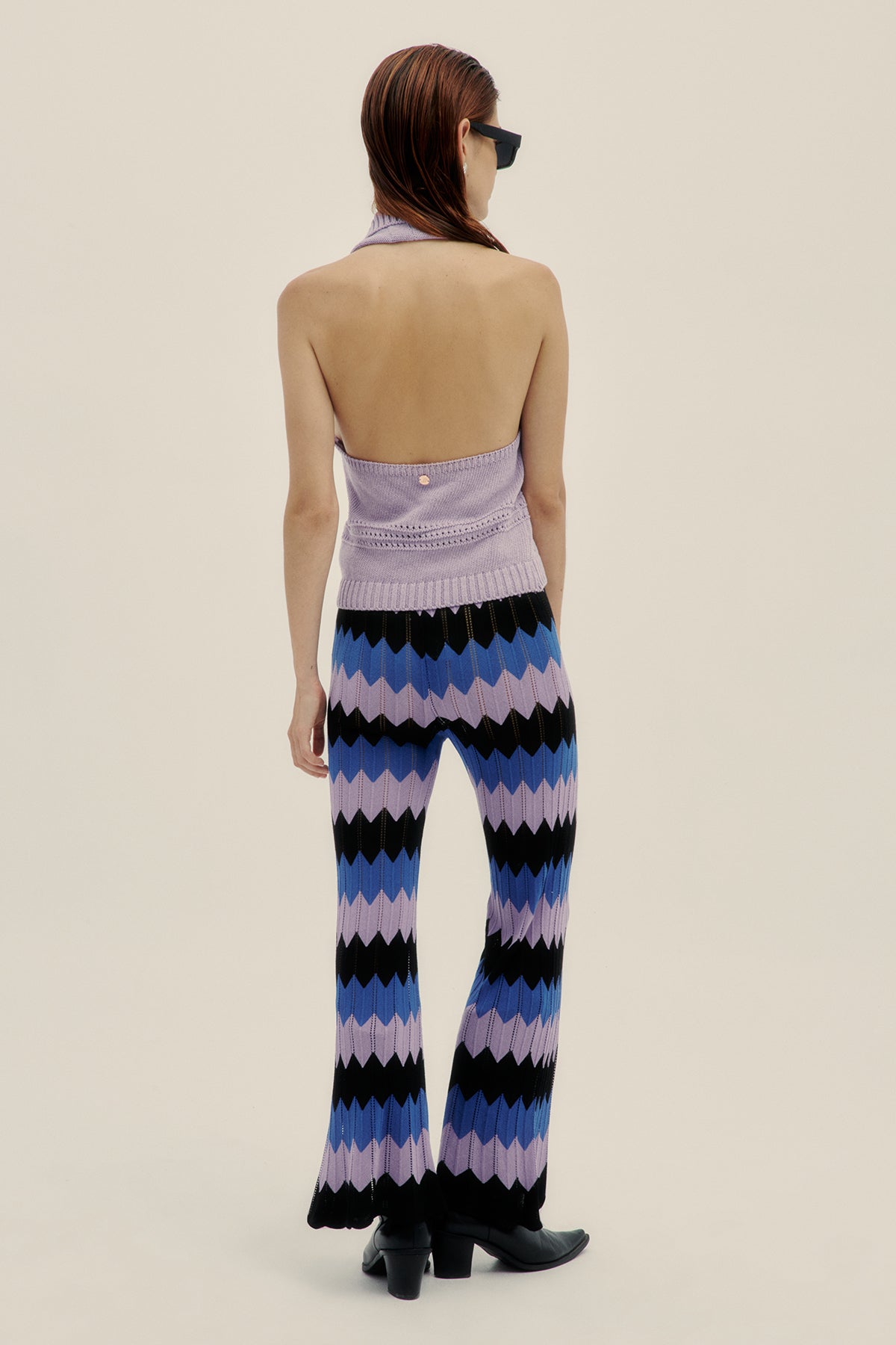 Pantalón Tejido Fefe Lila - Polonio Uruguay