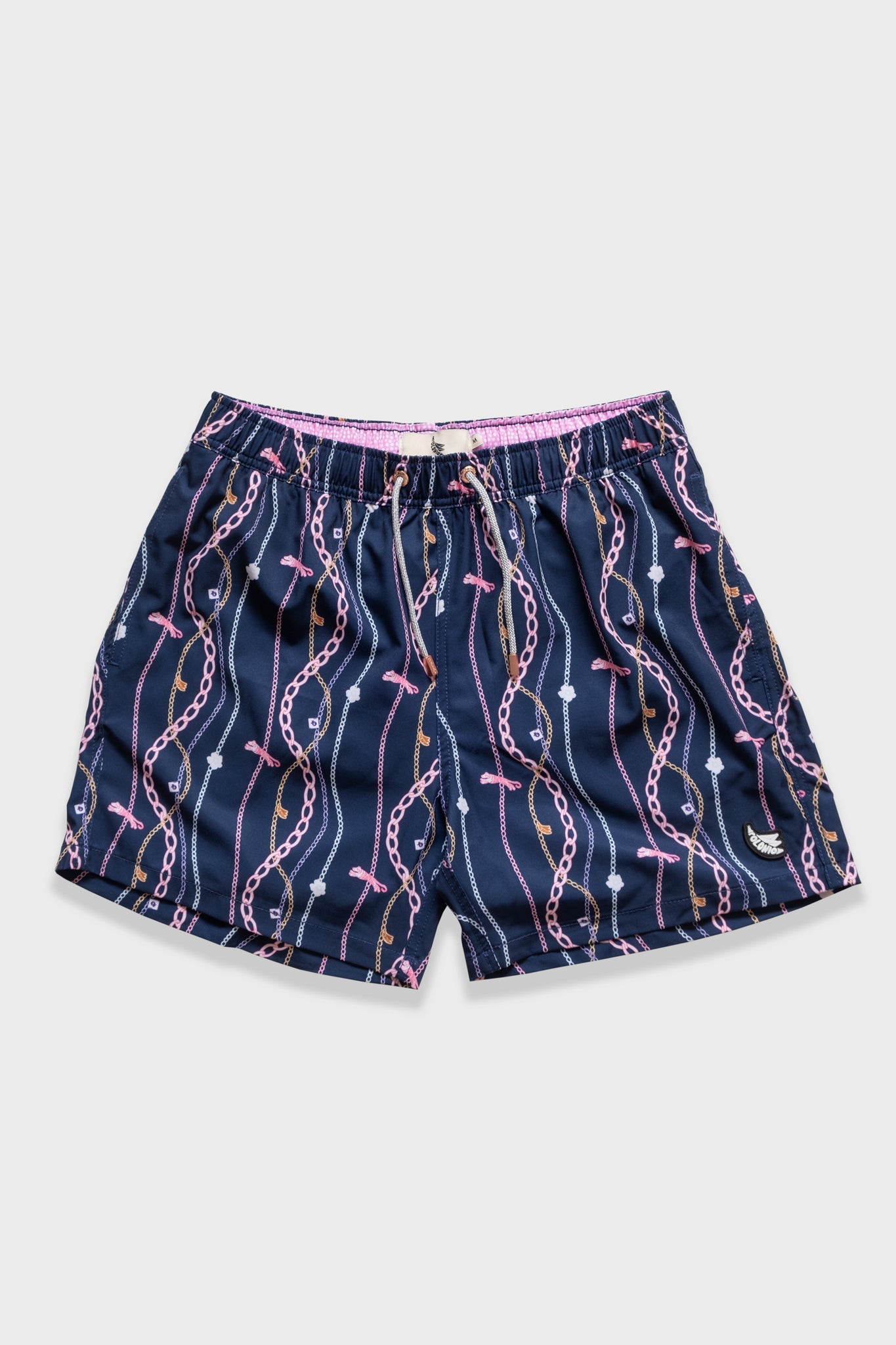 Short de Baño Chain Gang Classic Navy - Polonio Uruguay