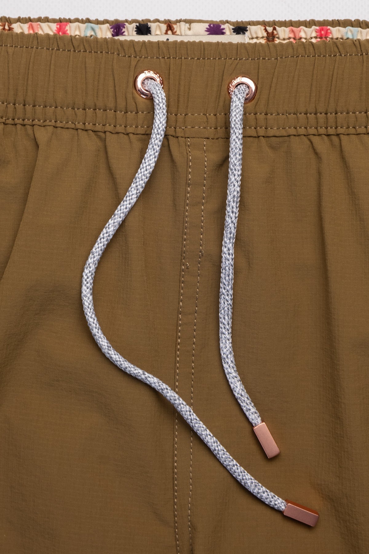 Short de Baño Classic Bordado Army - Polonio Uruguay