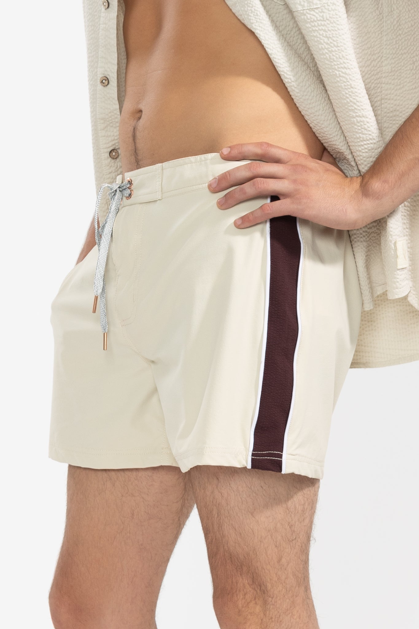 Short de Baño Dandy Gents Almond - Polonio Uruguay