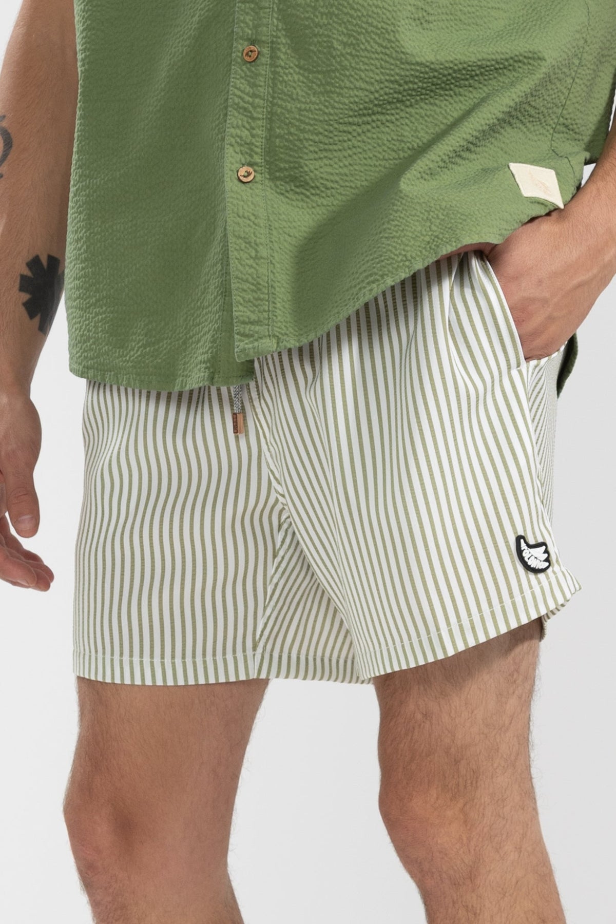 Short de Baño La Huella Classic Pistachio La Huella Polonio UY