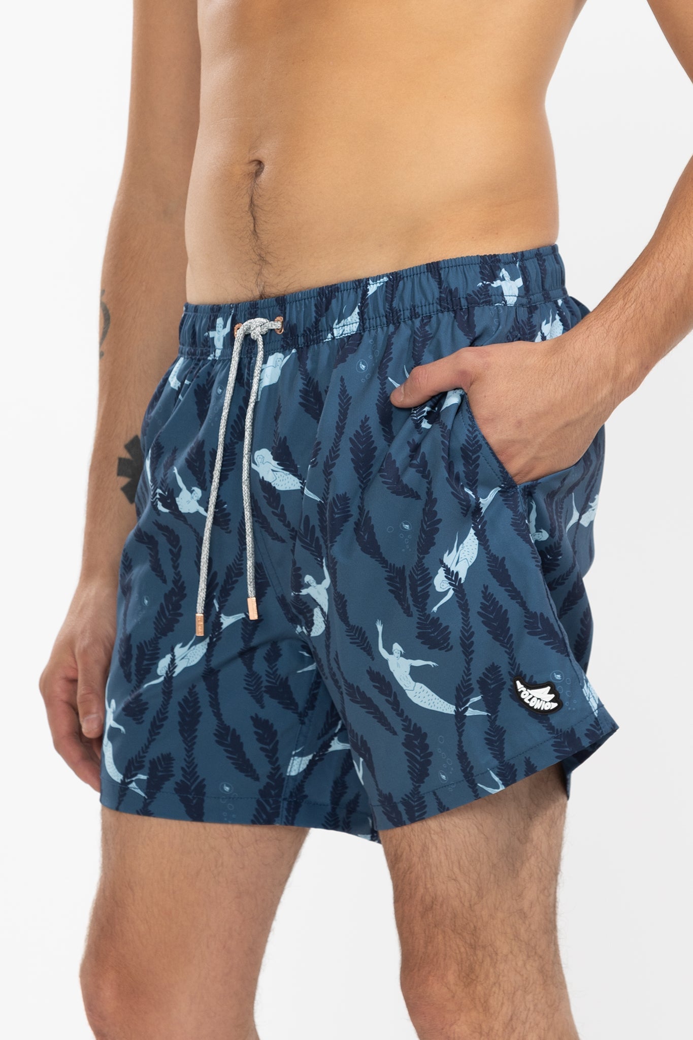 Short de Baño Mermaid Classic Petrol - Polonio Uruguay