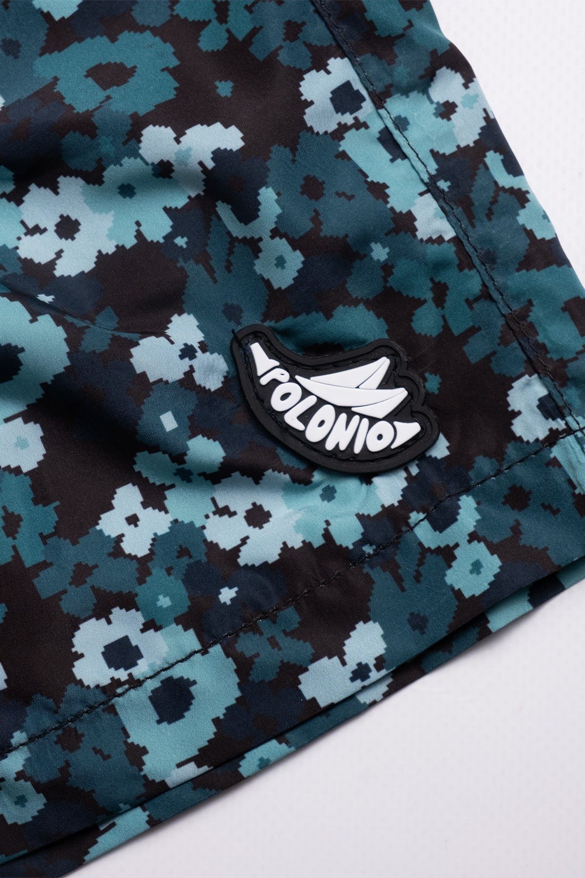 Short de Baño Runner Pixel Floral - Polonio Uruguay