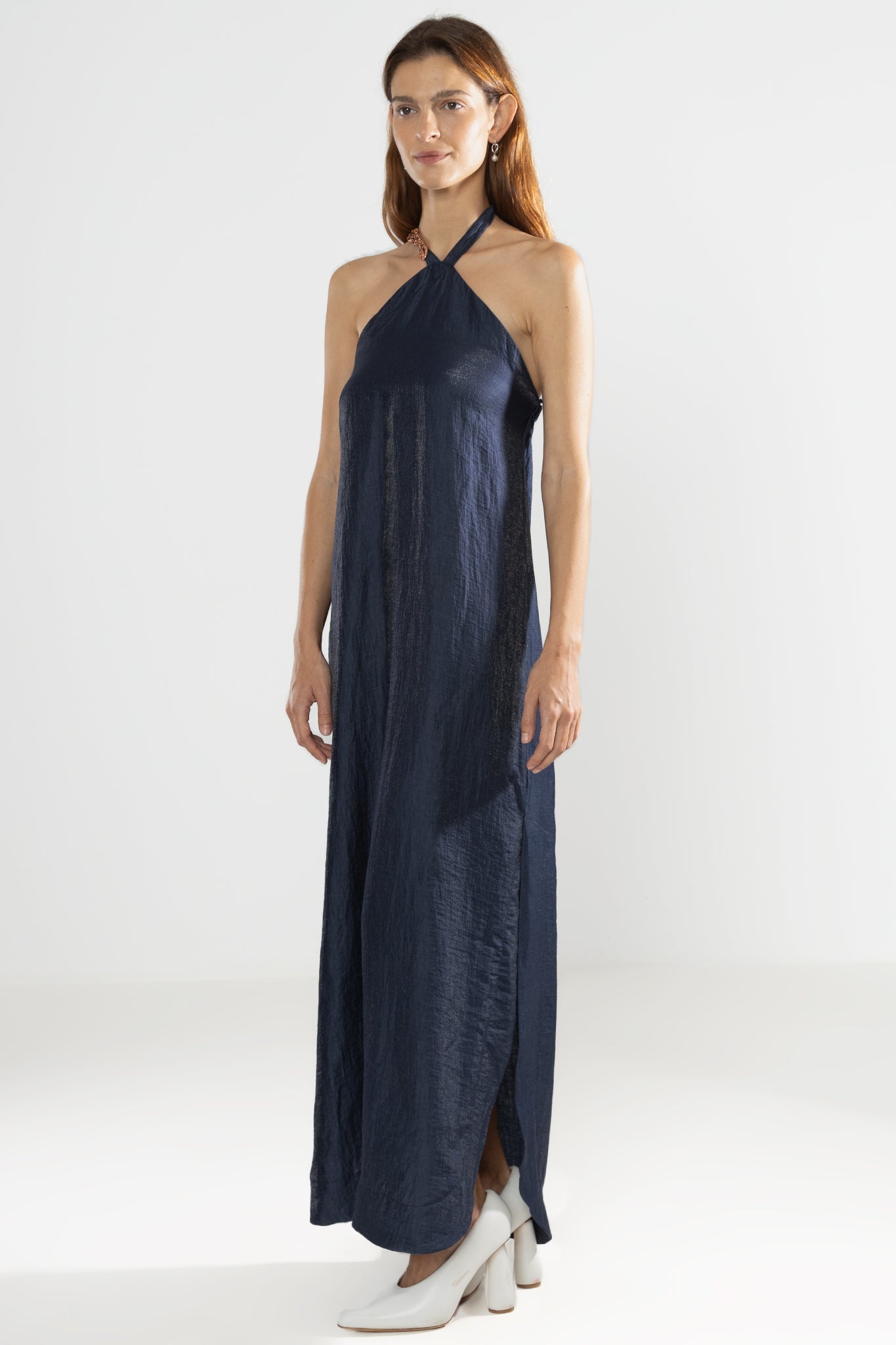 Vestido Halter Vale Noche - Polonio Uruguay