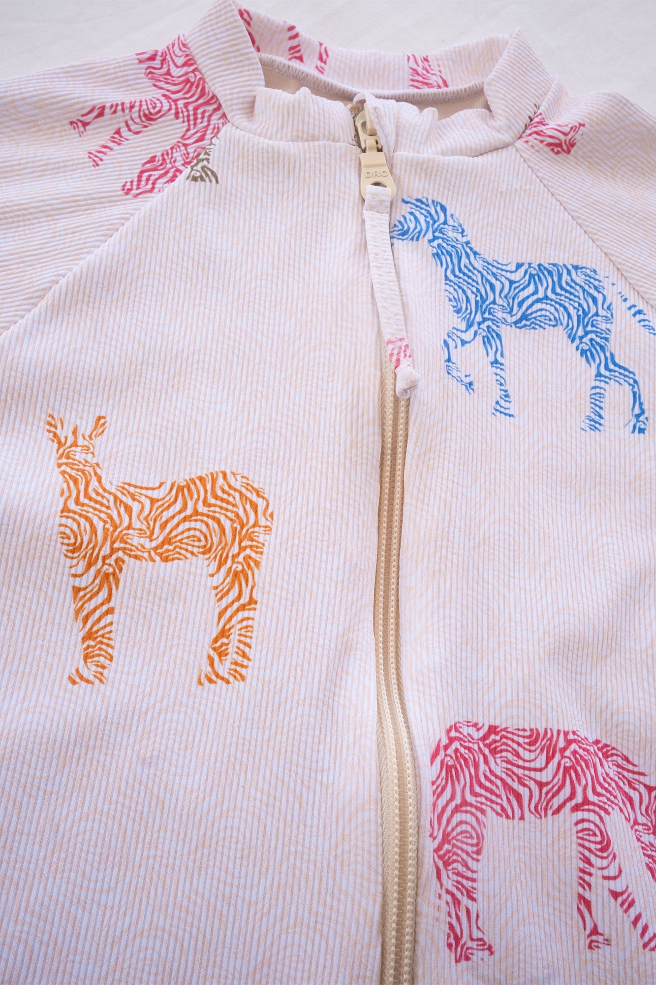 Zebra Bebé Enterito Onesie