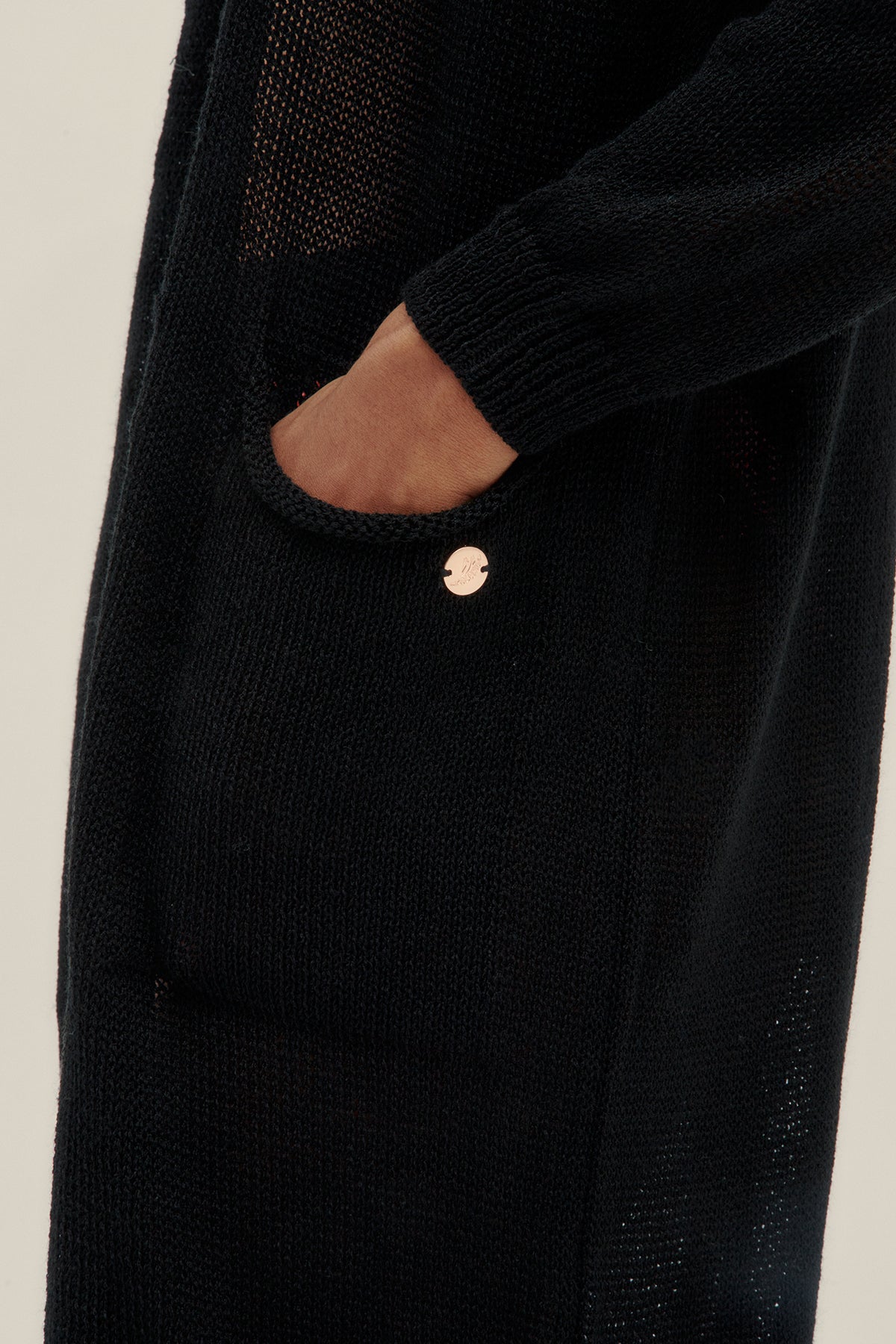 Black Lu Cardigan - Polonio