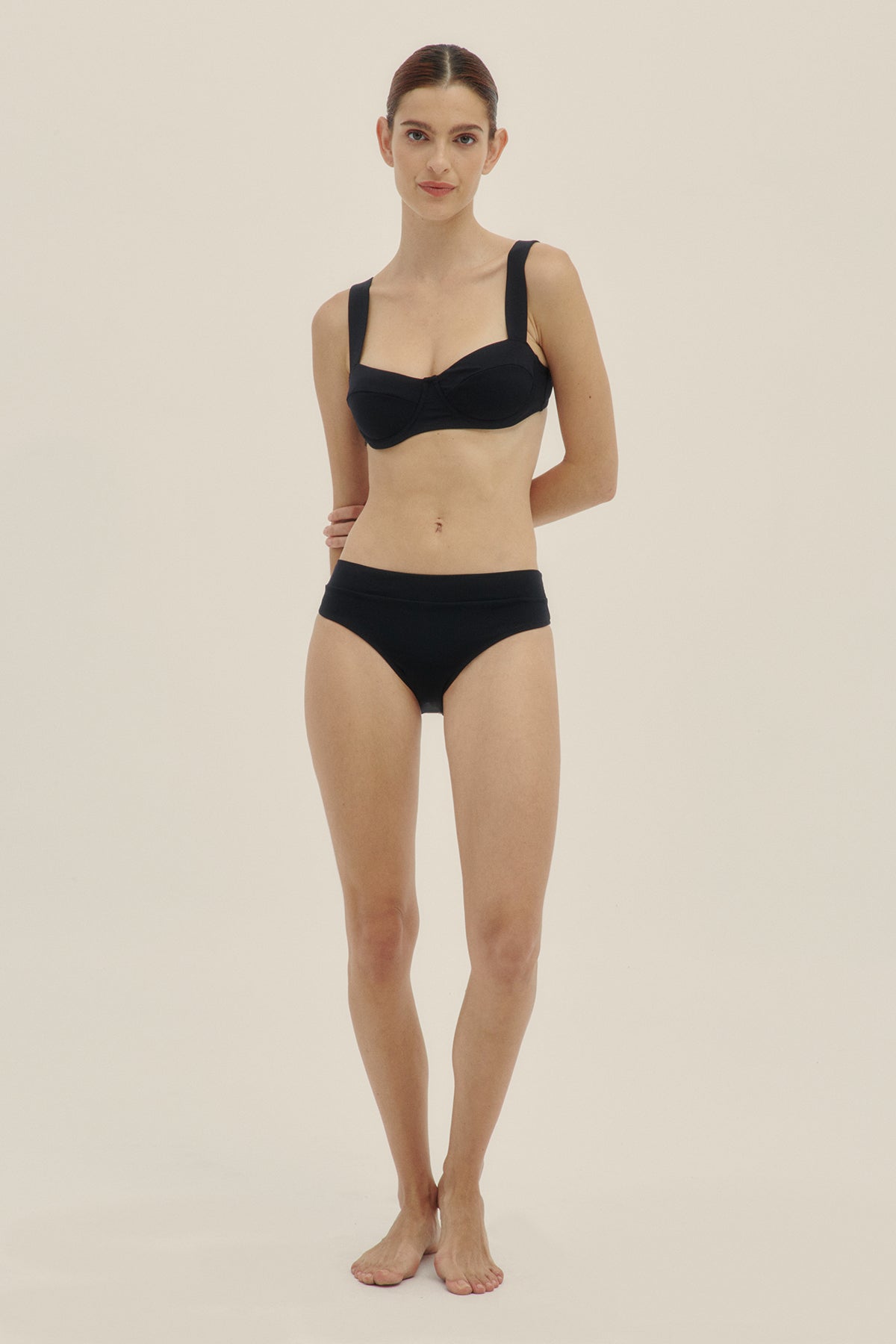 Black Rib Angie Bottom