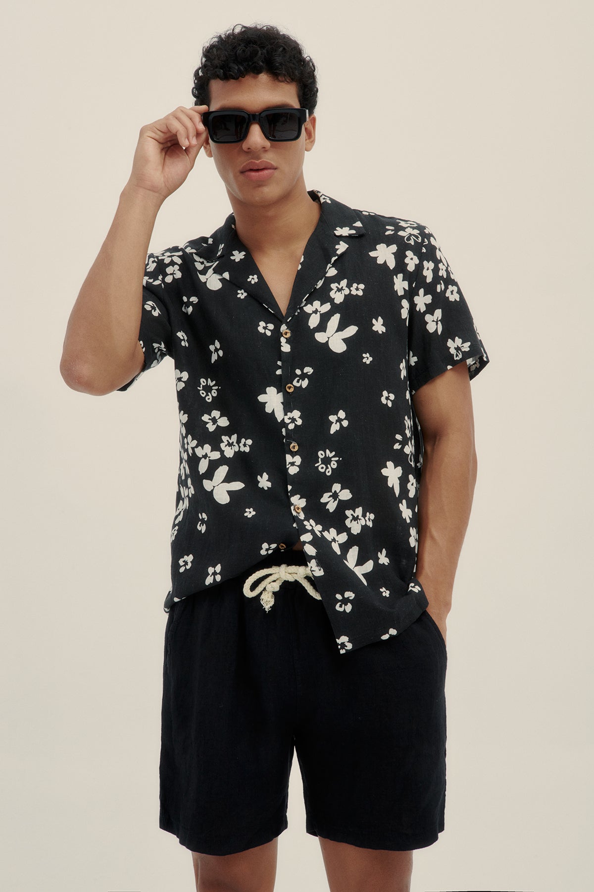 Camisa Camp Collar Blossom - Polonio Uruguay