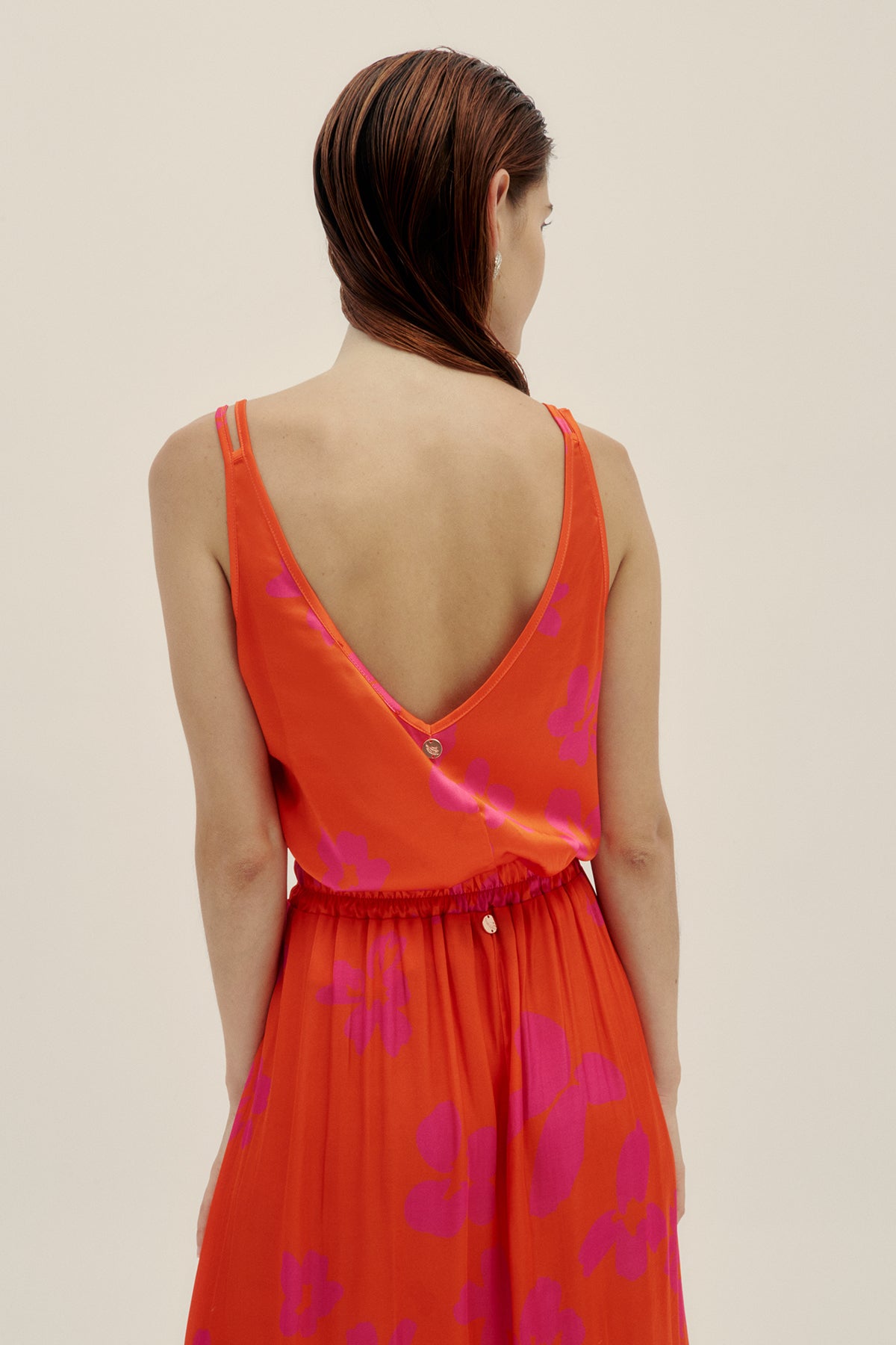 Blossom Red Nat Top - Polonio