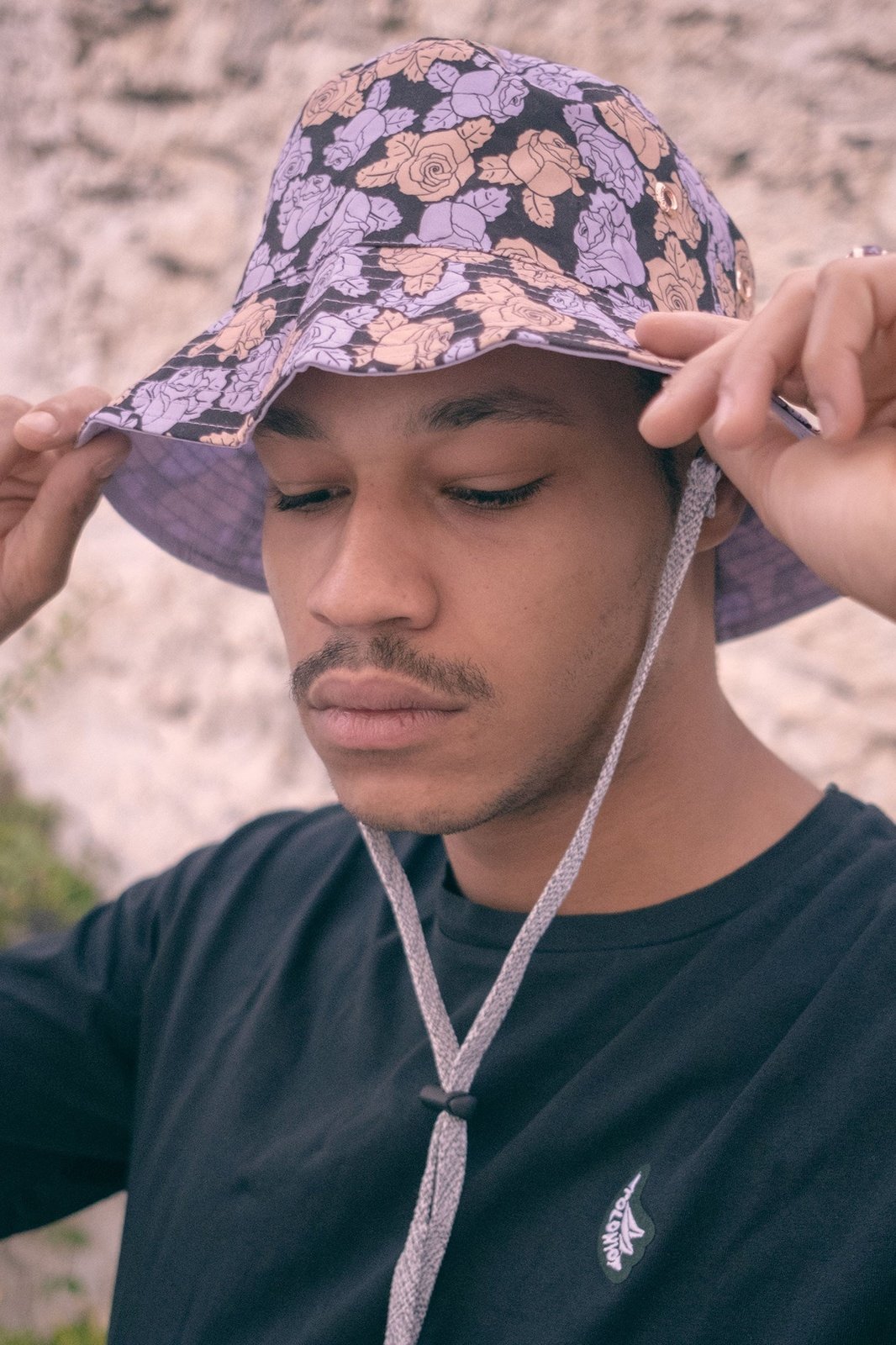 Lila Bucket Hat Reversible