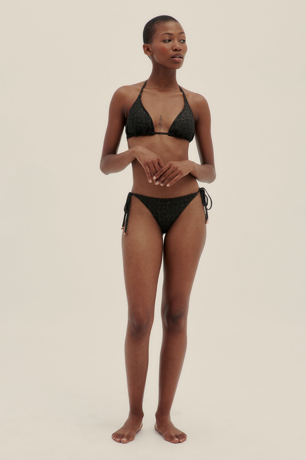 Cabo Night Triangle Bikini Top