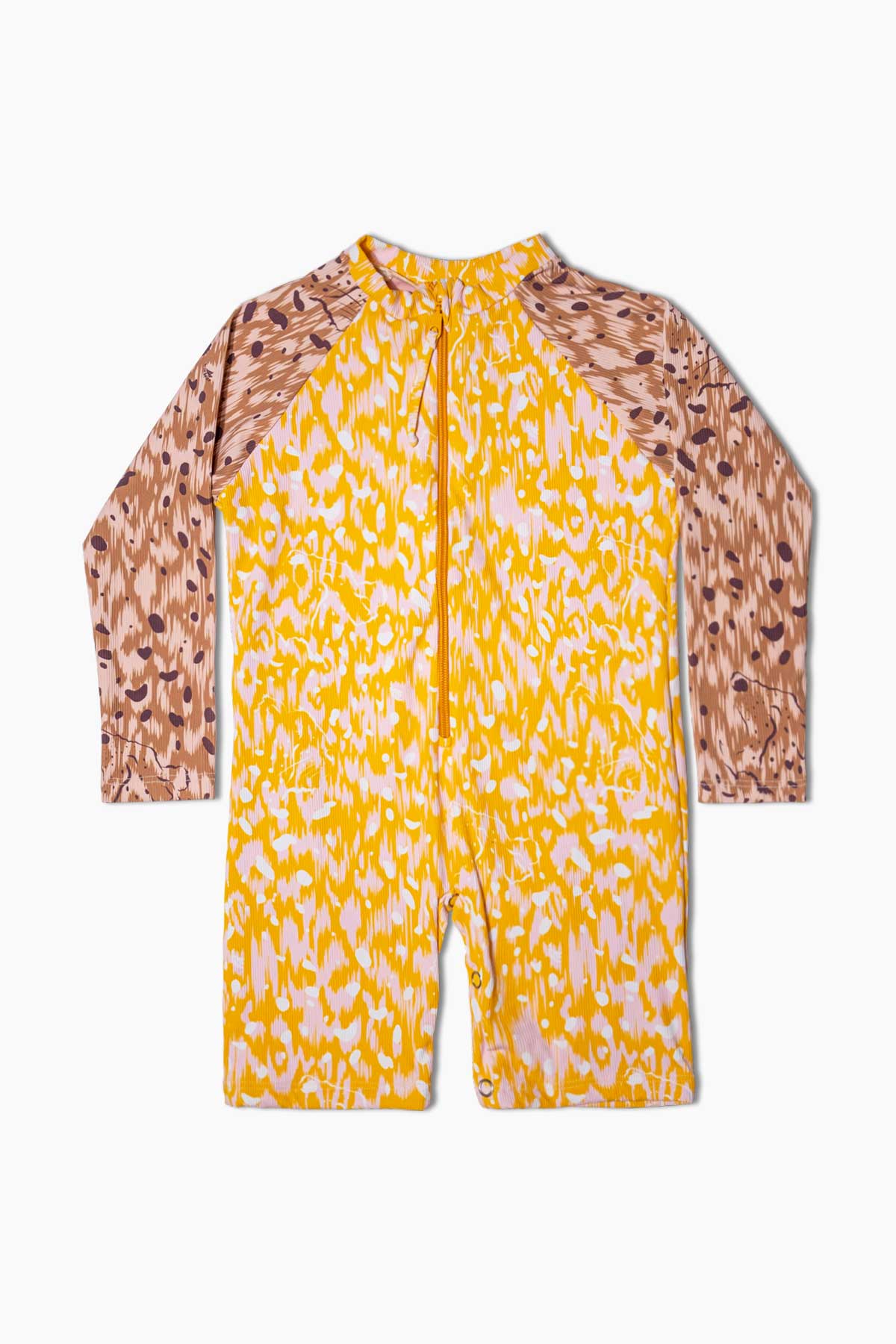 Cat Yellow Bebé Enterito Onesie - Polonio Uruguay