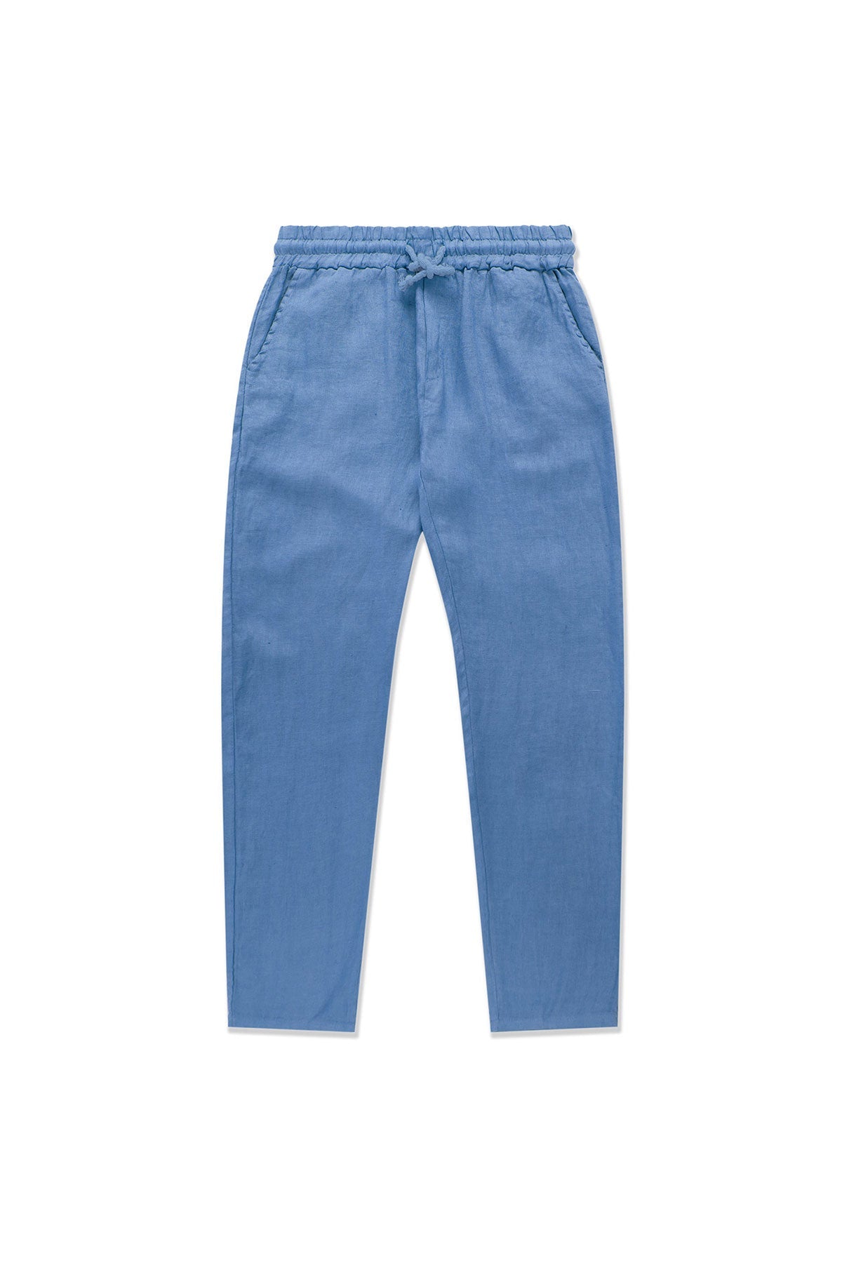 Denim Pantalón de Lino