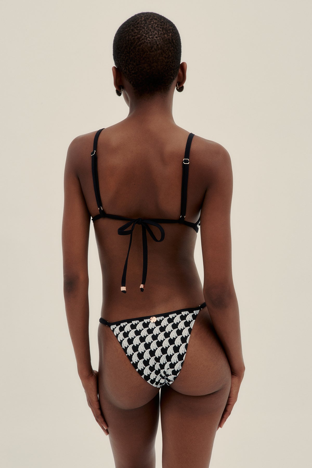 Jacquard Banana Abby Bikini Bottom - Polonio