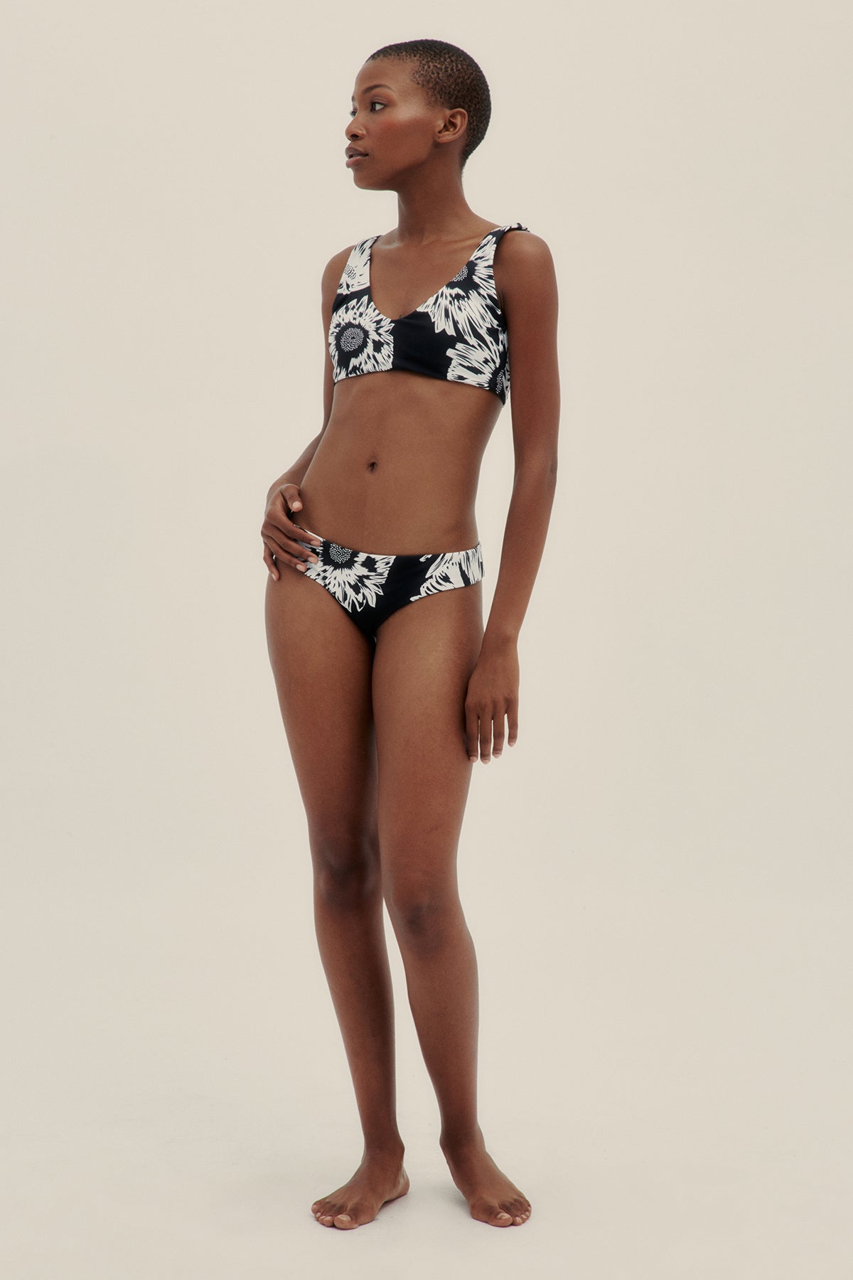 Jelly Black Brazilian Bikini Bottom - Polonio