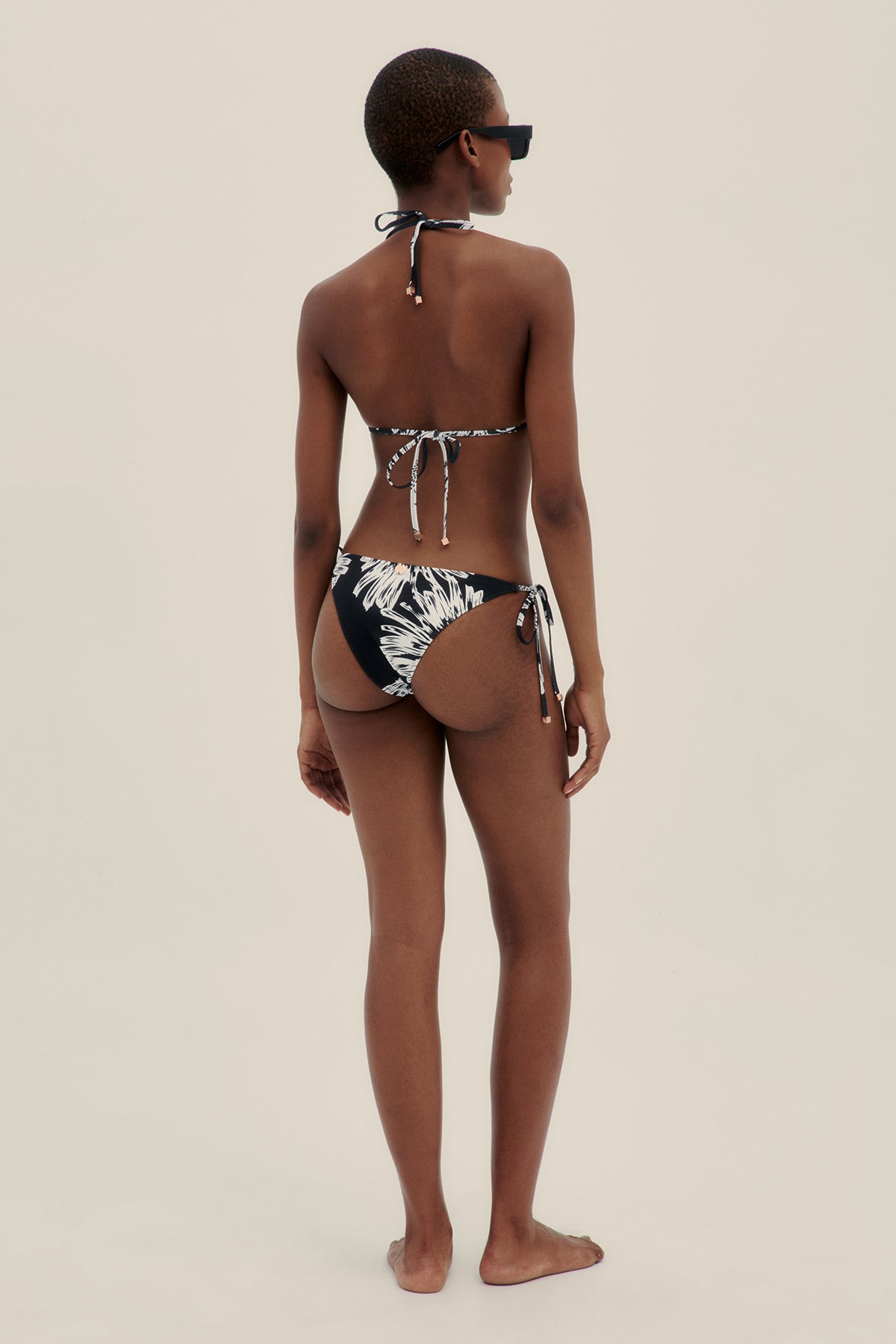 Jelly Black Triangle Bikini Top - Polonio
