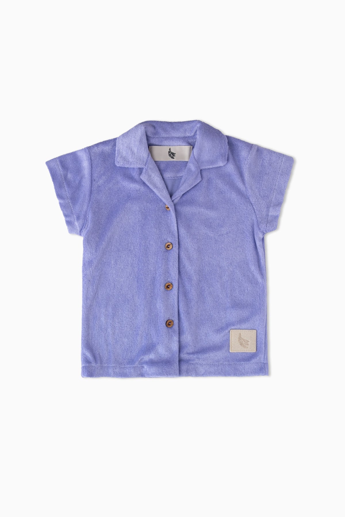 Lavender Towel Kids Shirt - Polonio