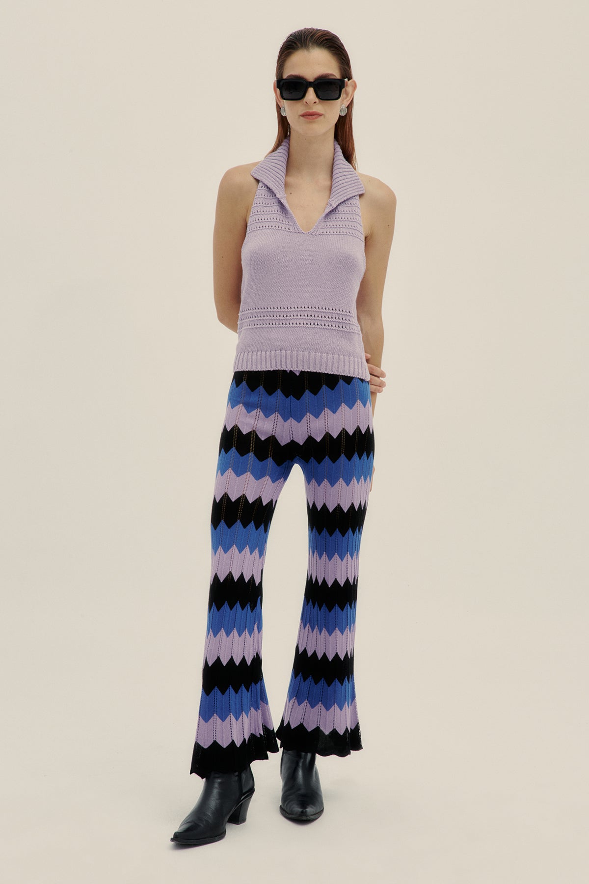 Lila Fefe Knit Pants - Polonio