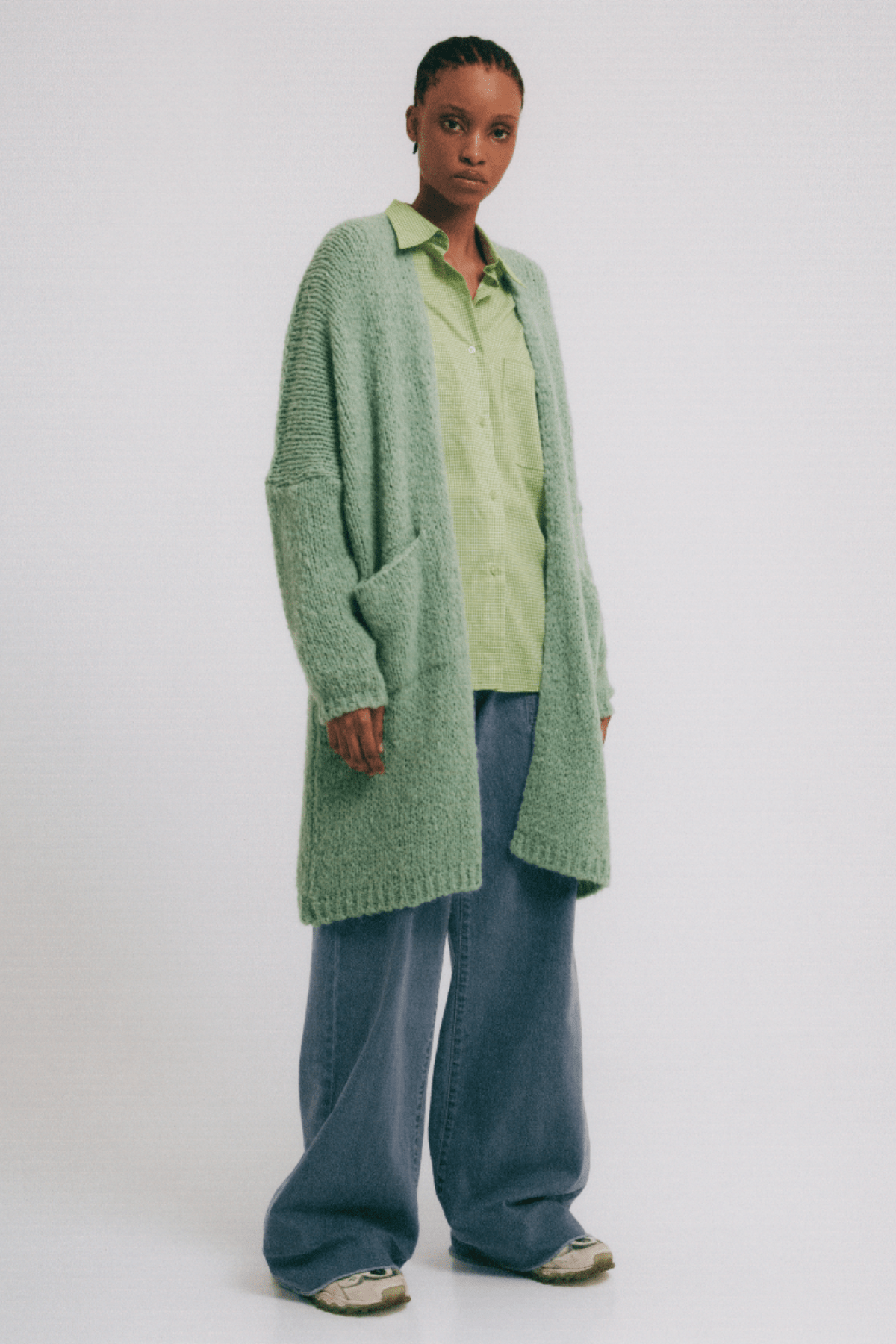 Long Cardigan Mist