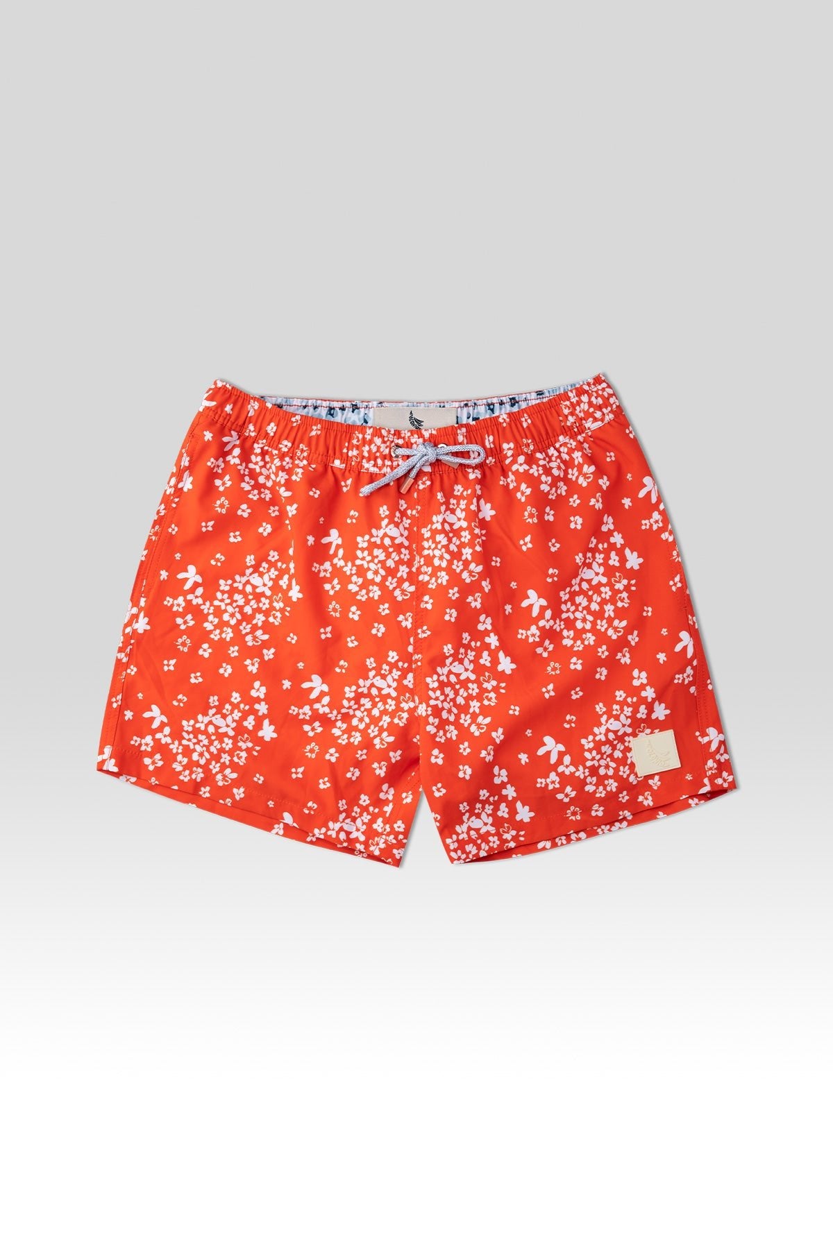 Short de Baño Classic Blossom Red - Polonio