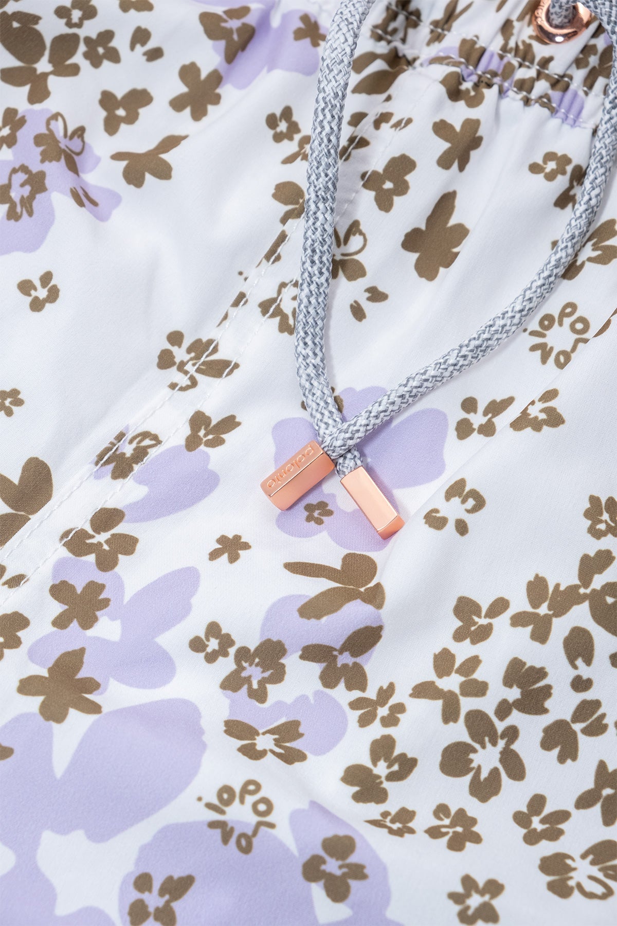 Short de Baño Classic Blossom White - Polonio