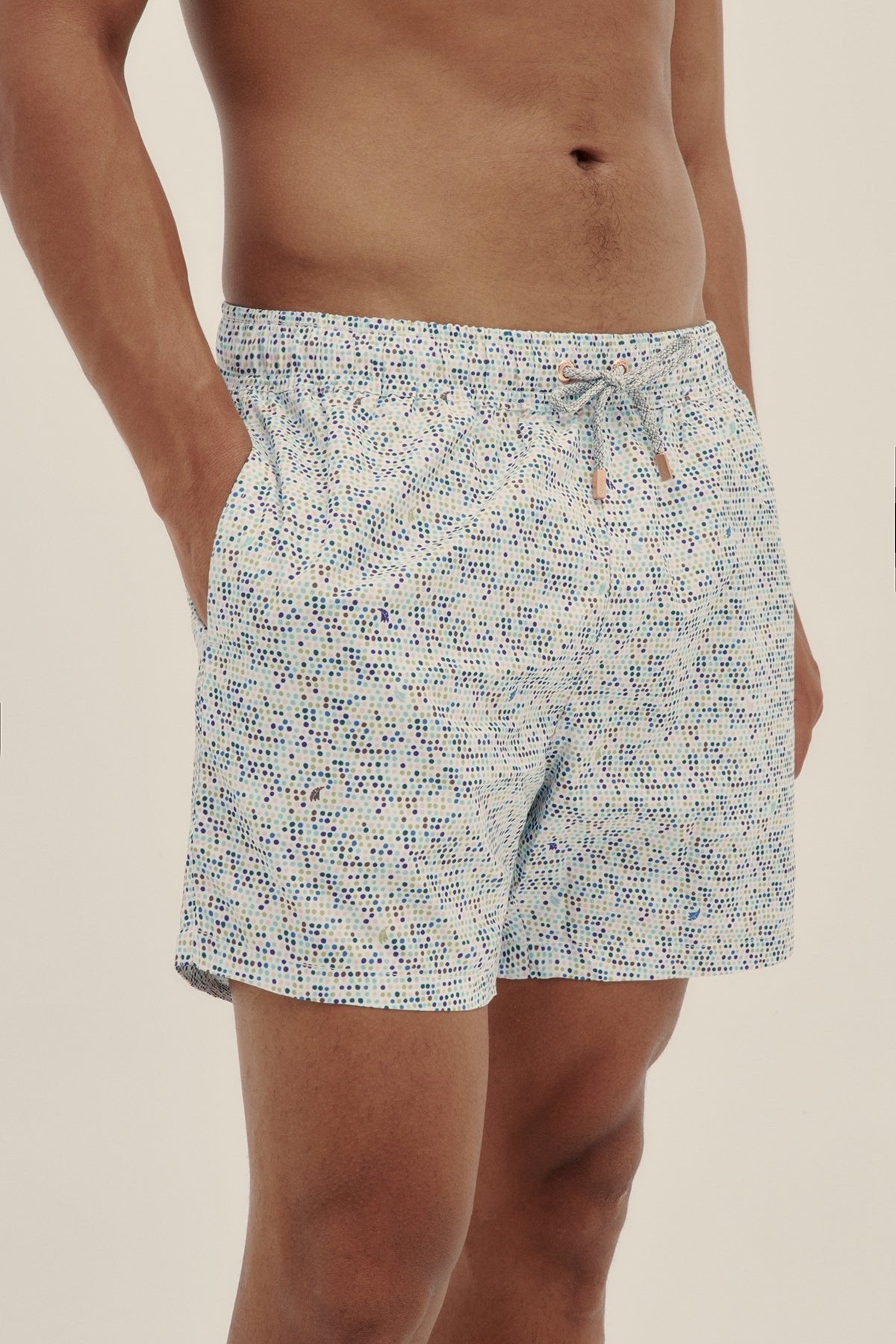 Short de Baño Classic Stipple - Polonio