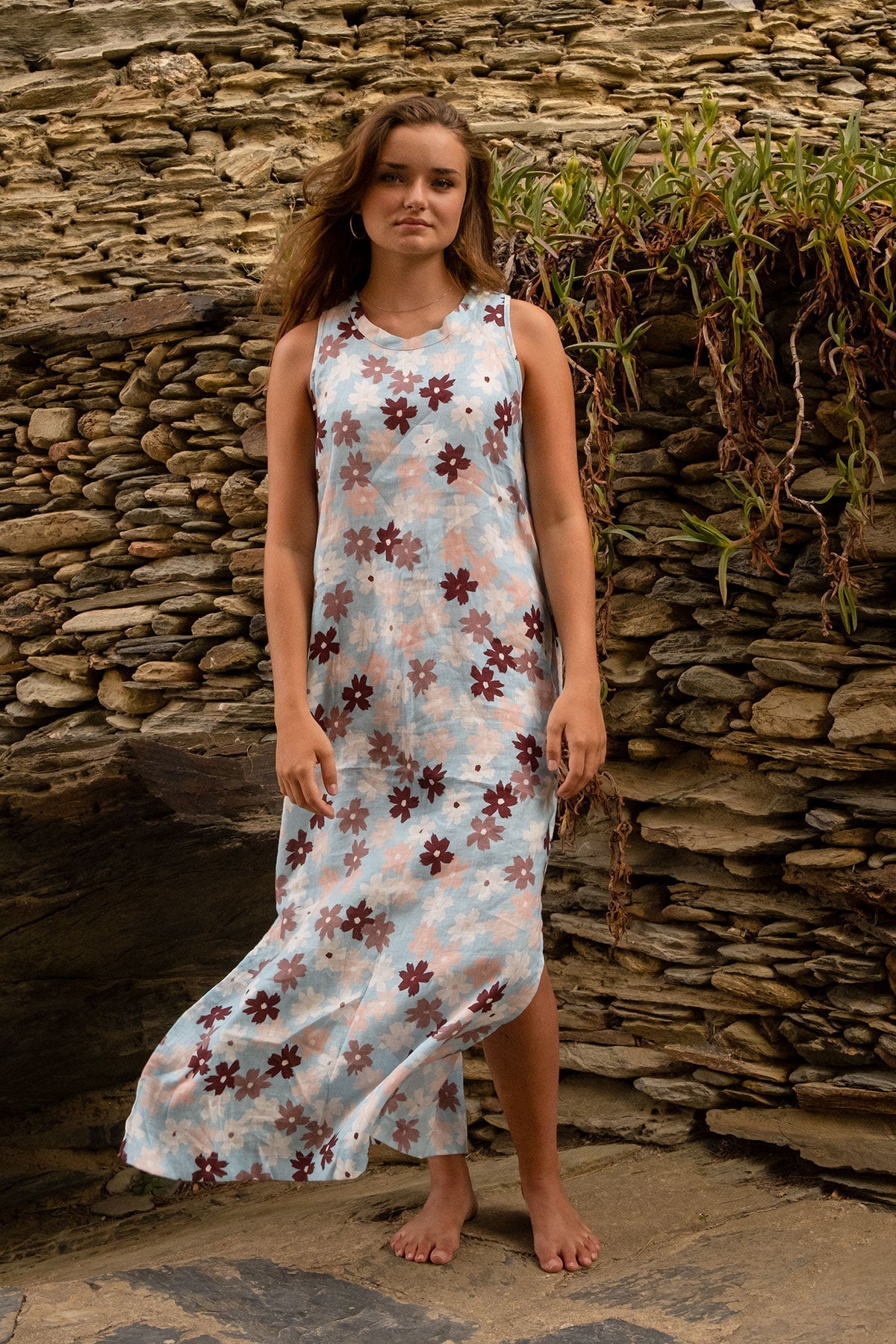 Tee Dress Flowerbed - Polonio