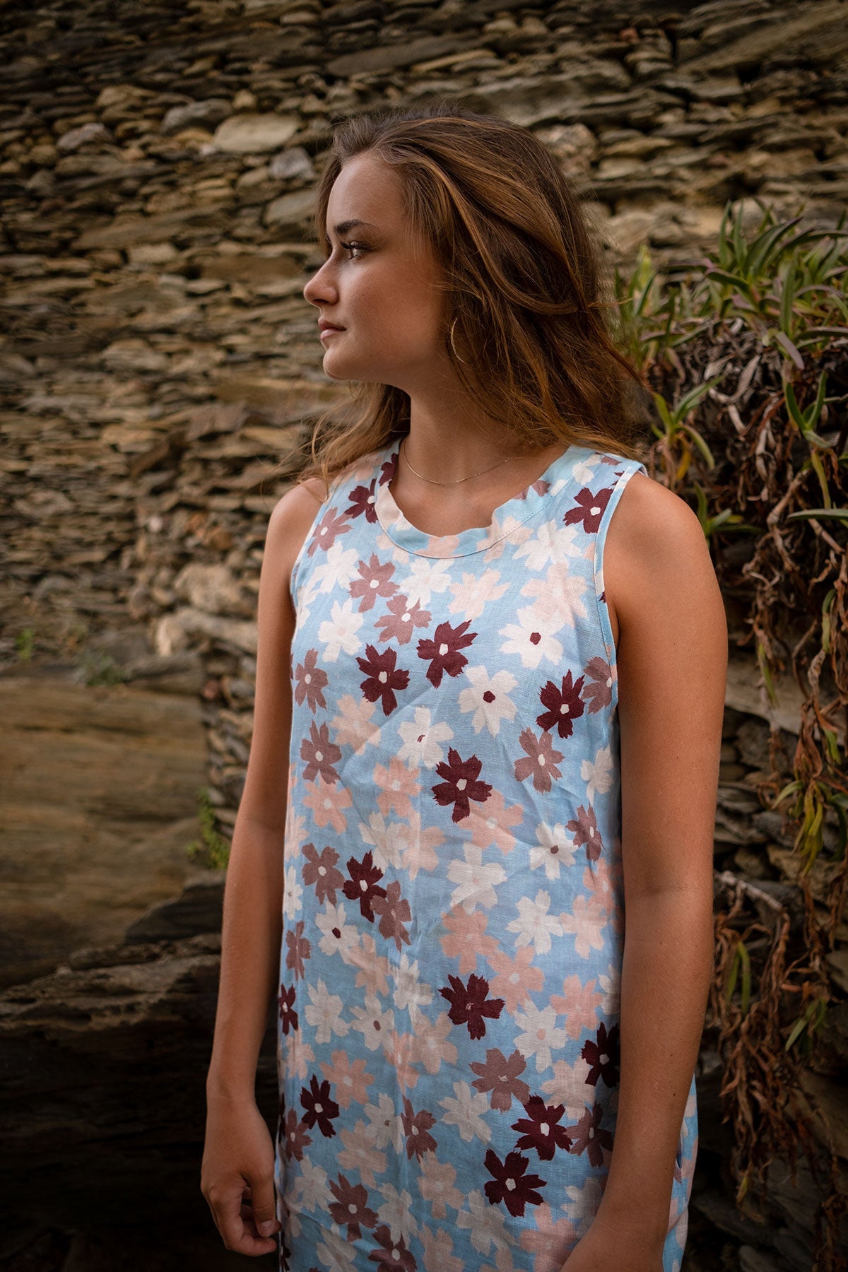 Tee Dress Flowerbed - Polonio