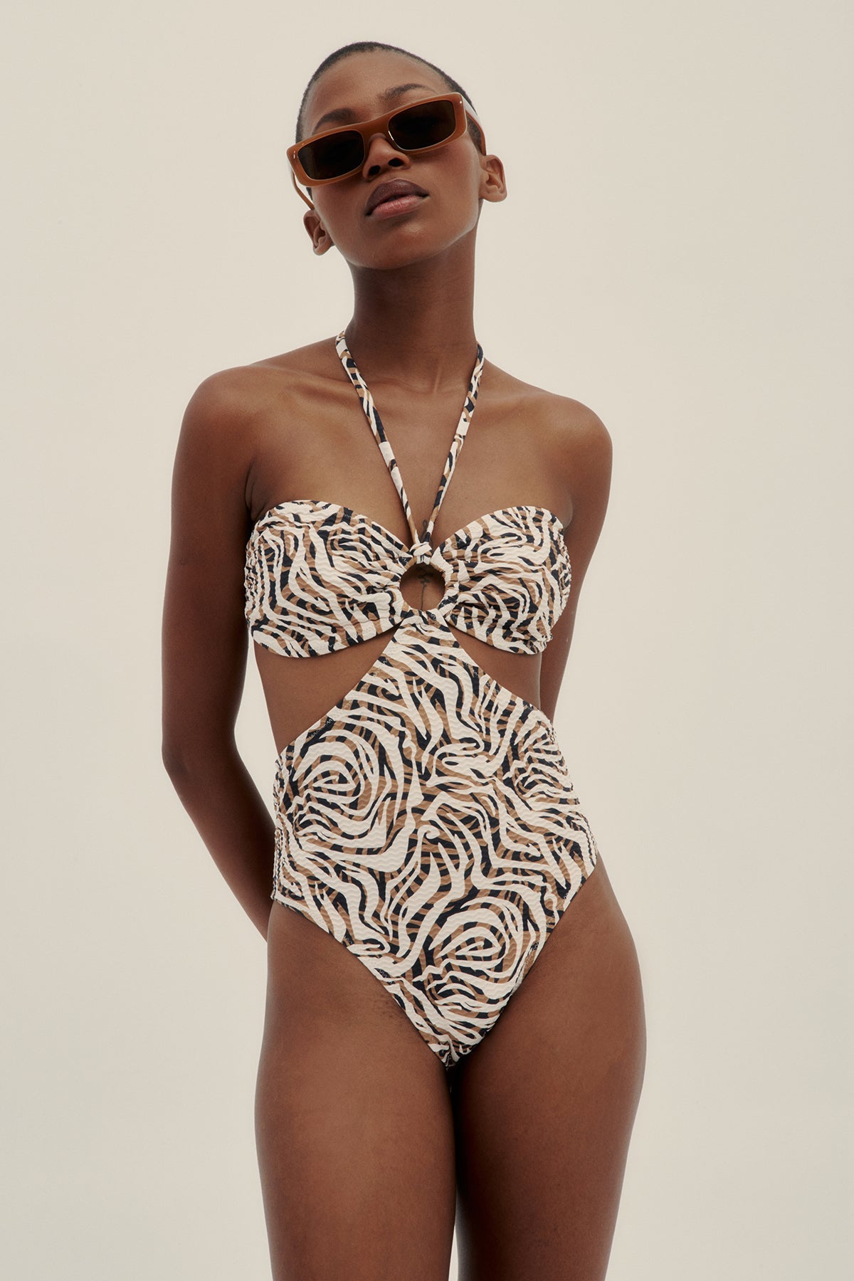 Zebra Striped Vero Trikini - Polonio