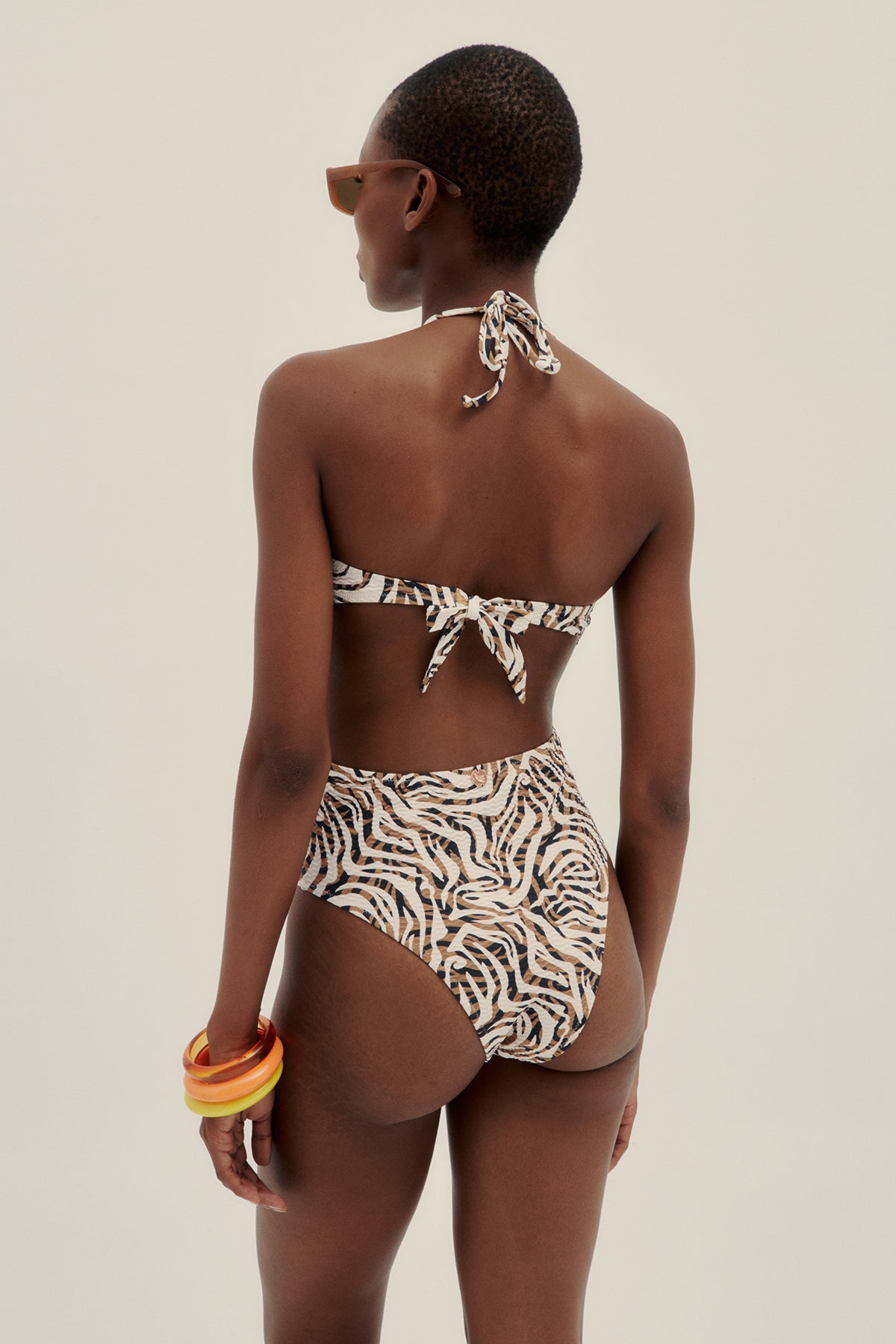 Zebra Striped Vero Trikini - Polonio