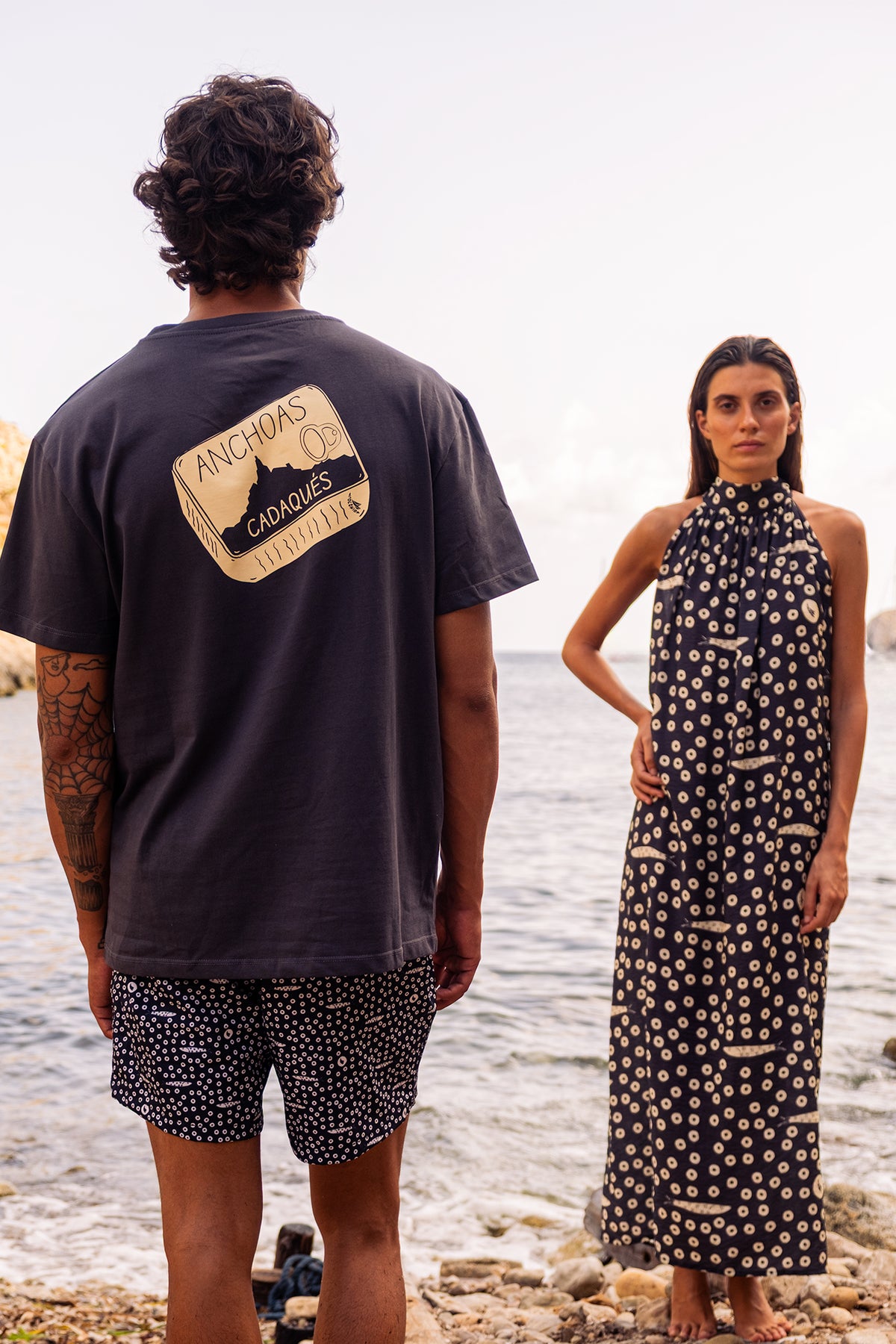 Anchoas Tee Piombo T-Shirt Polonio UY