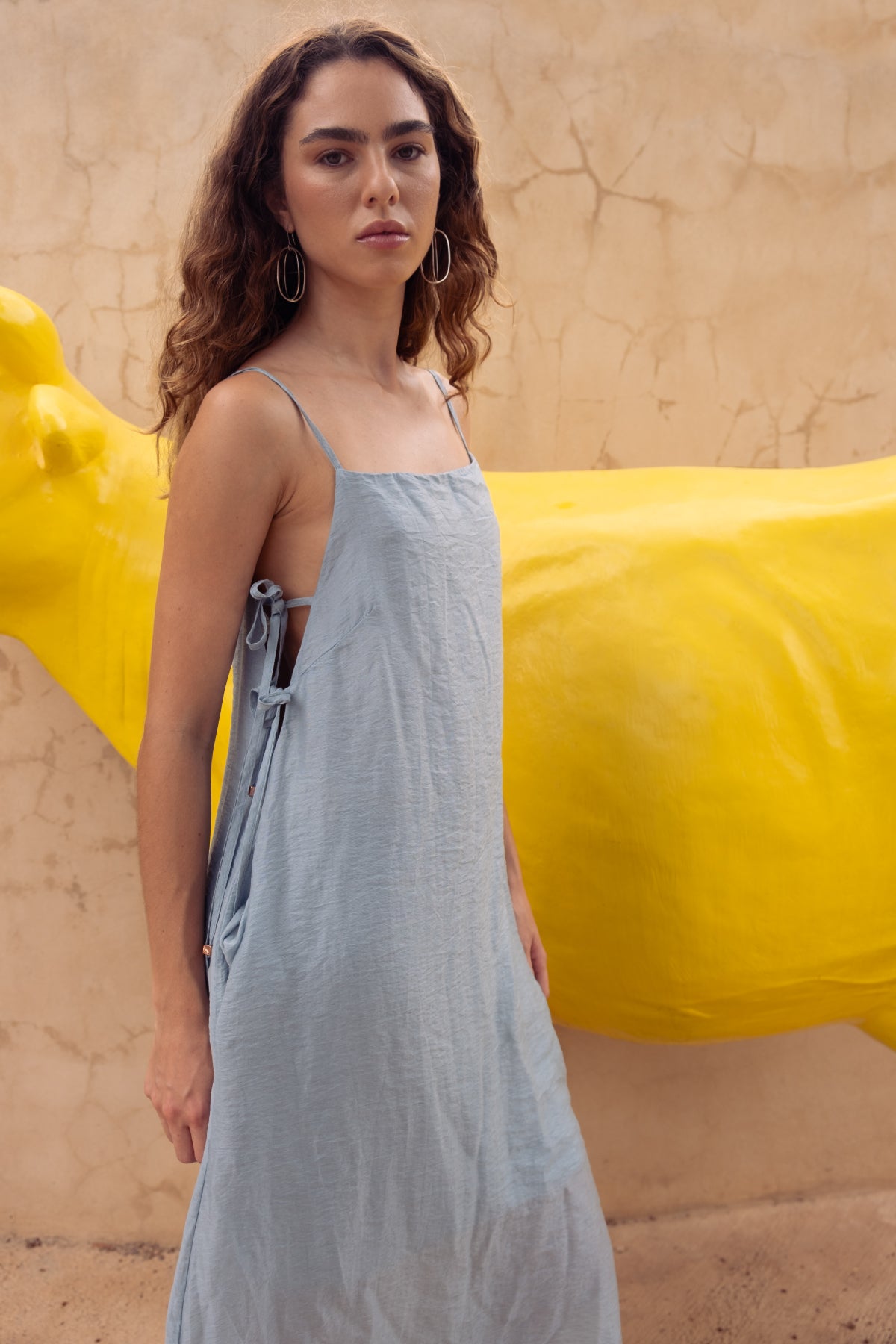 Vestido Abby Aqua